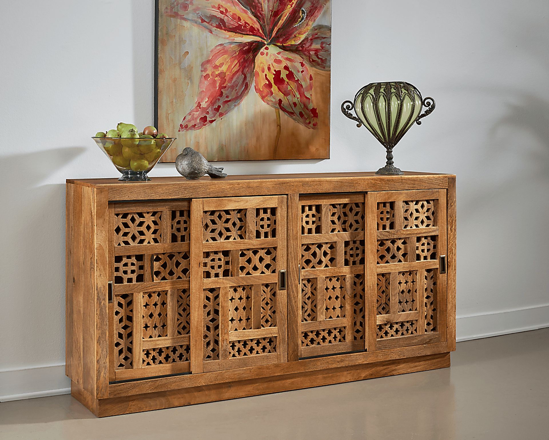 Lauderman Brown Accent Cabinet - Image 2