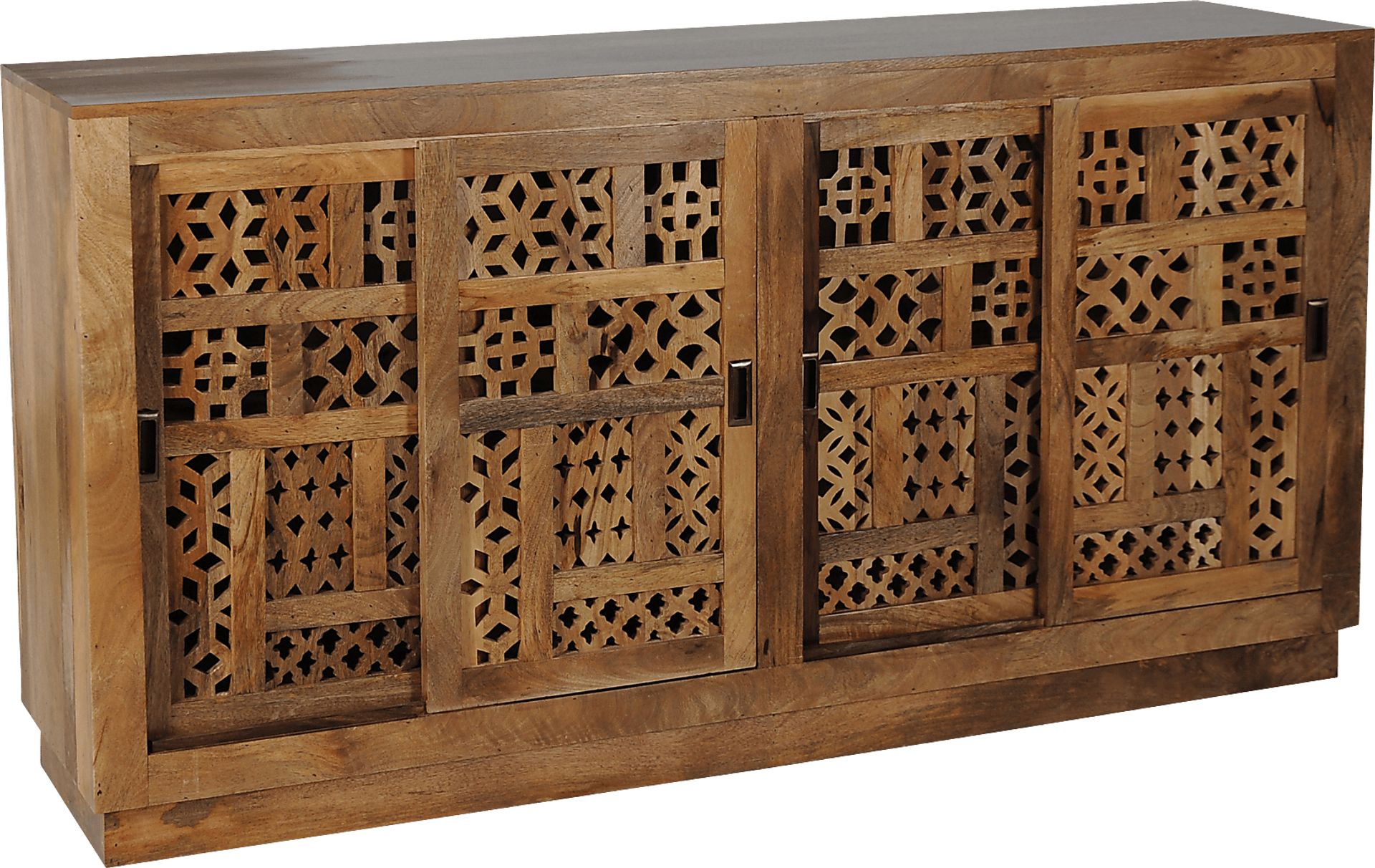 Lauderman Brown Accent Cabinet - Image 1