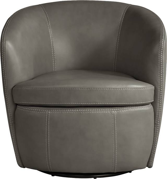 Laumont Gray Swivel Chair - Thumbnail - Image 2