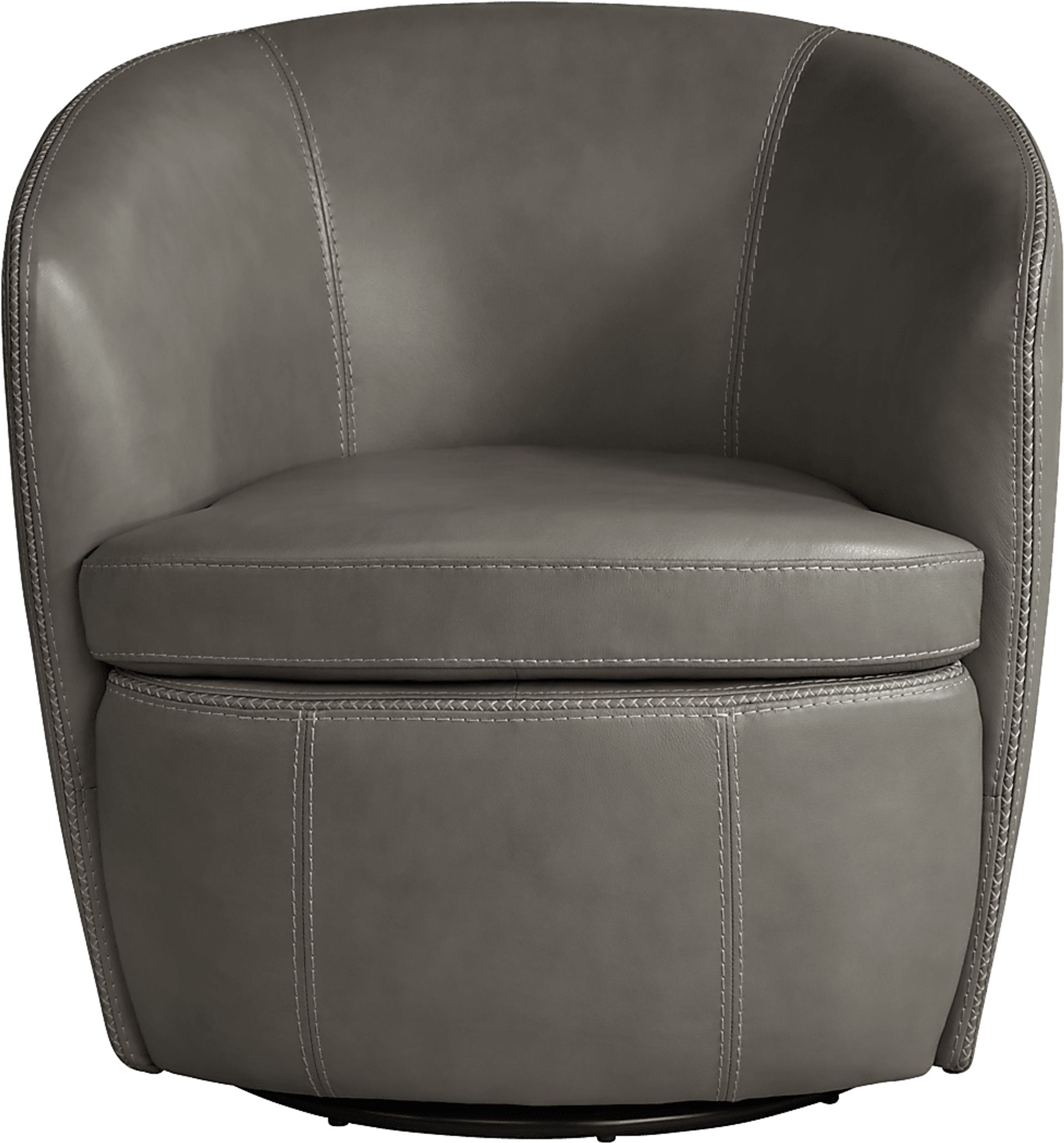 Laumont Gray Swivel Chair - Image 2