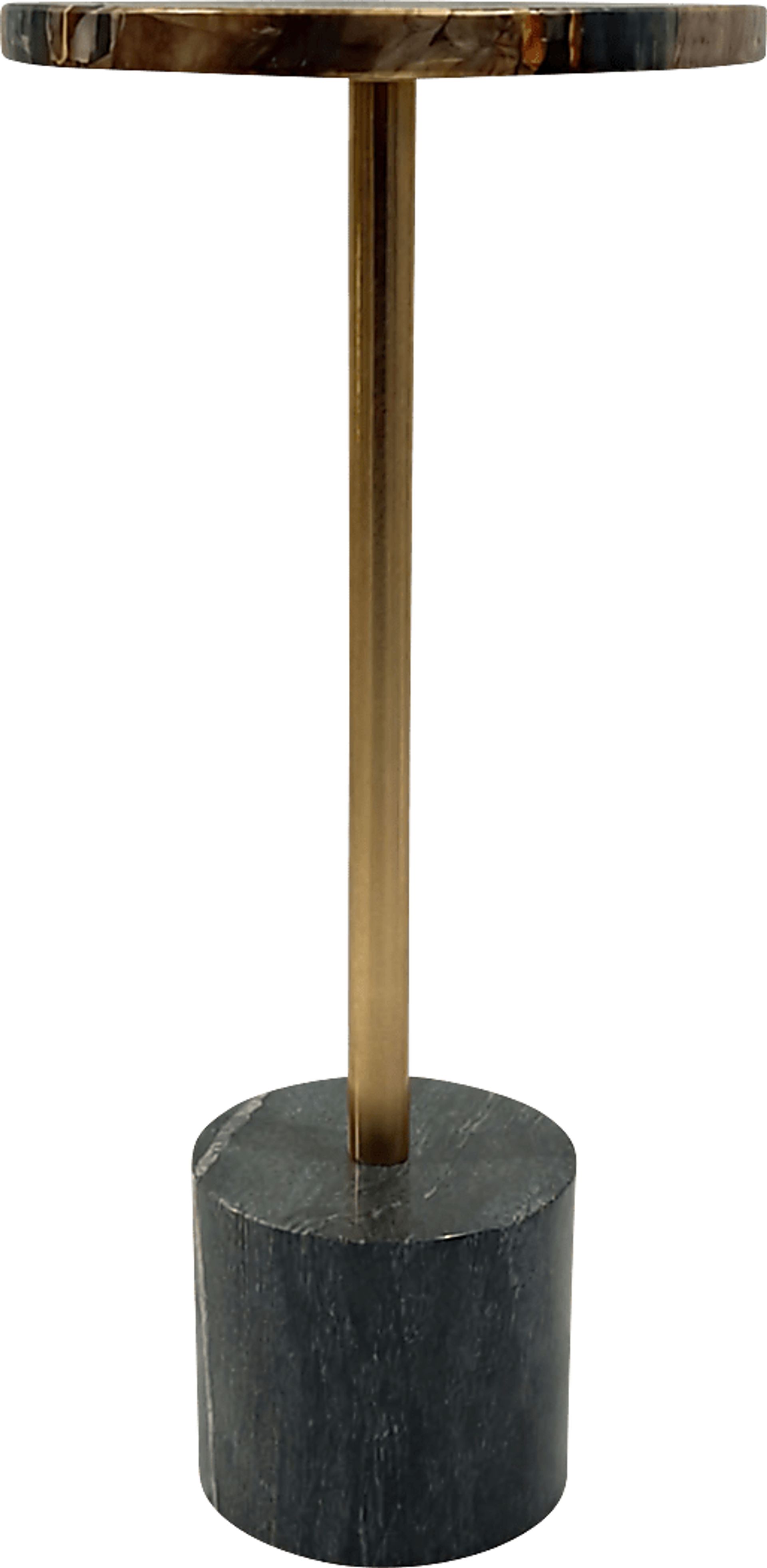 Laune Gold/Black Accent Table - Image 3