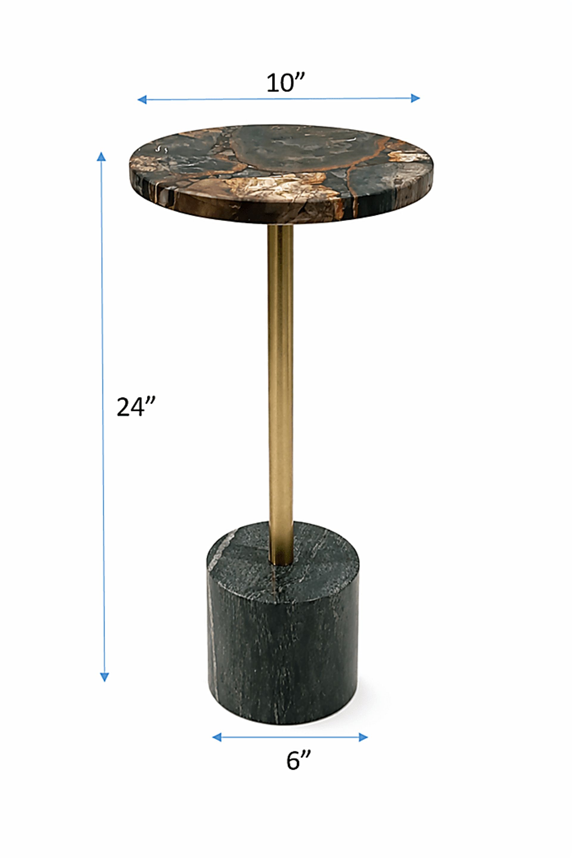 Laune Gold/Black Accent Table - Image 6