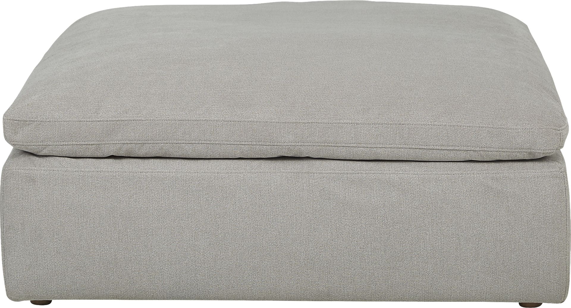 Launi Gray Ottoman - Image 2