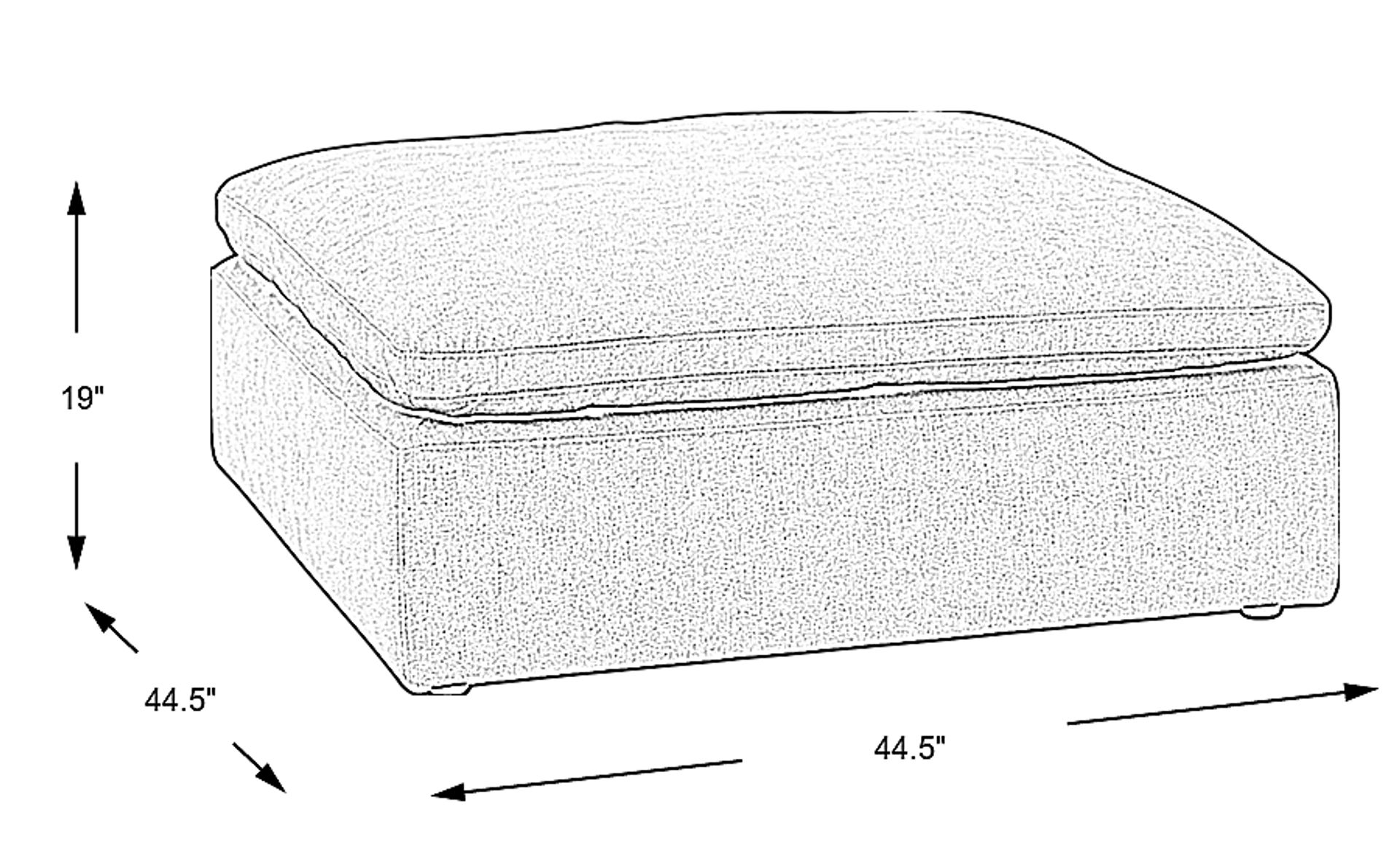 Dimension Image. Please refer to the Dimension Tab on this page for dimension details.