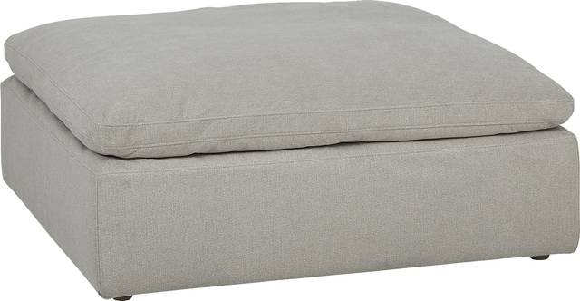 Launi Gray Ottoman - Thumbnail - Image 1