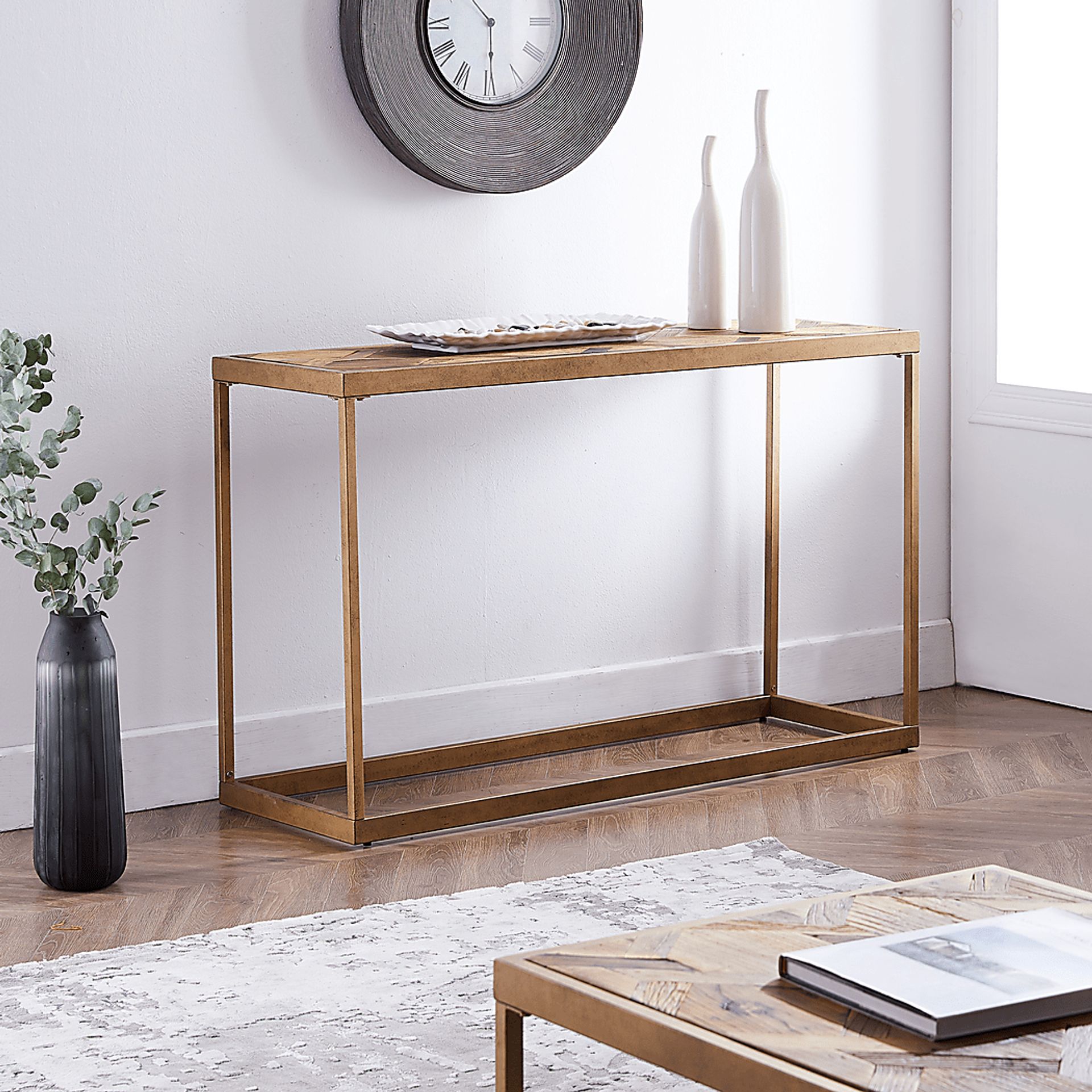 Lauranne Natural Sofa Table - Image 4