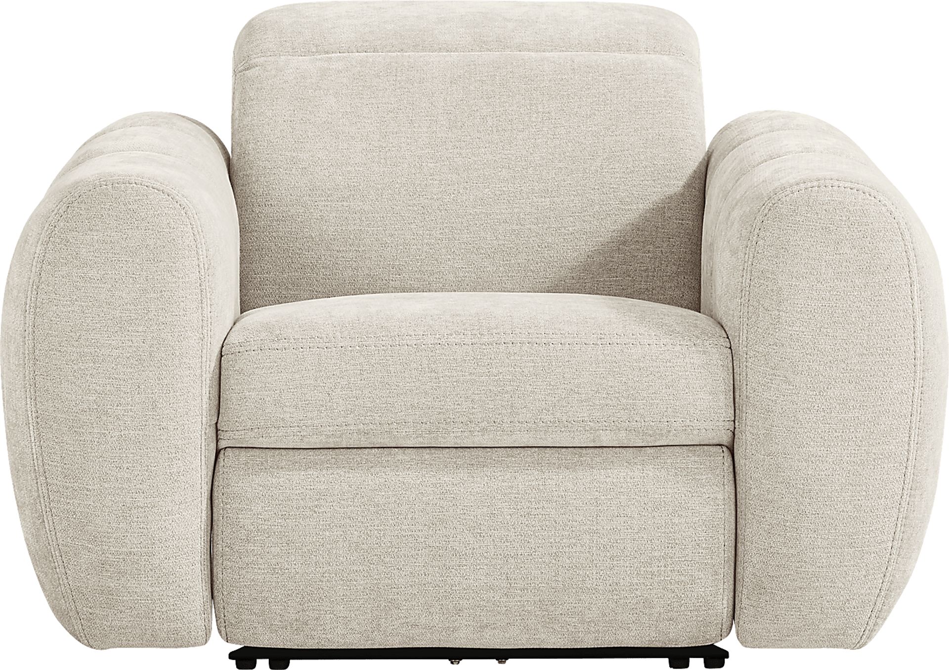 Laurel Heights Gray Dual Power Recliner - Image 2