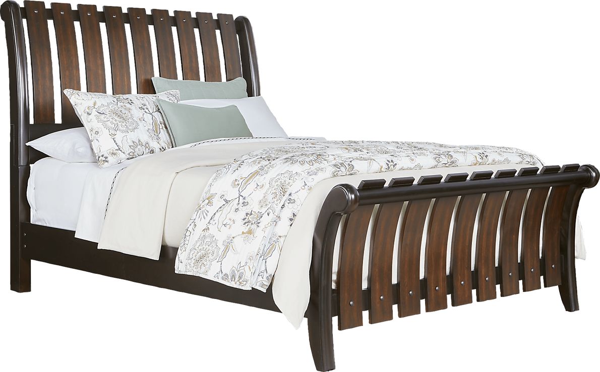 Laurel Hill Espresso 7 Pc King Sleigh Bedroom