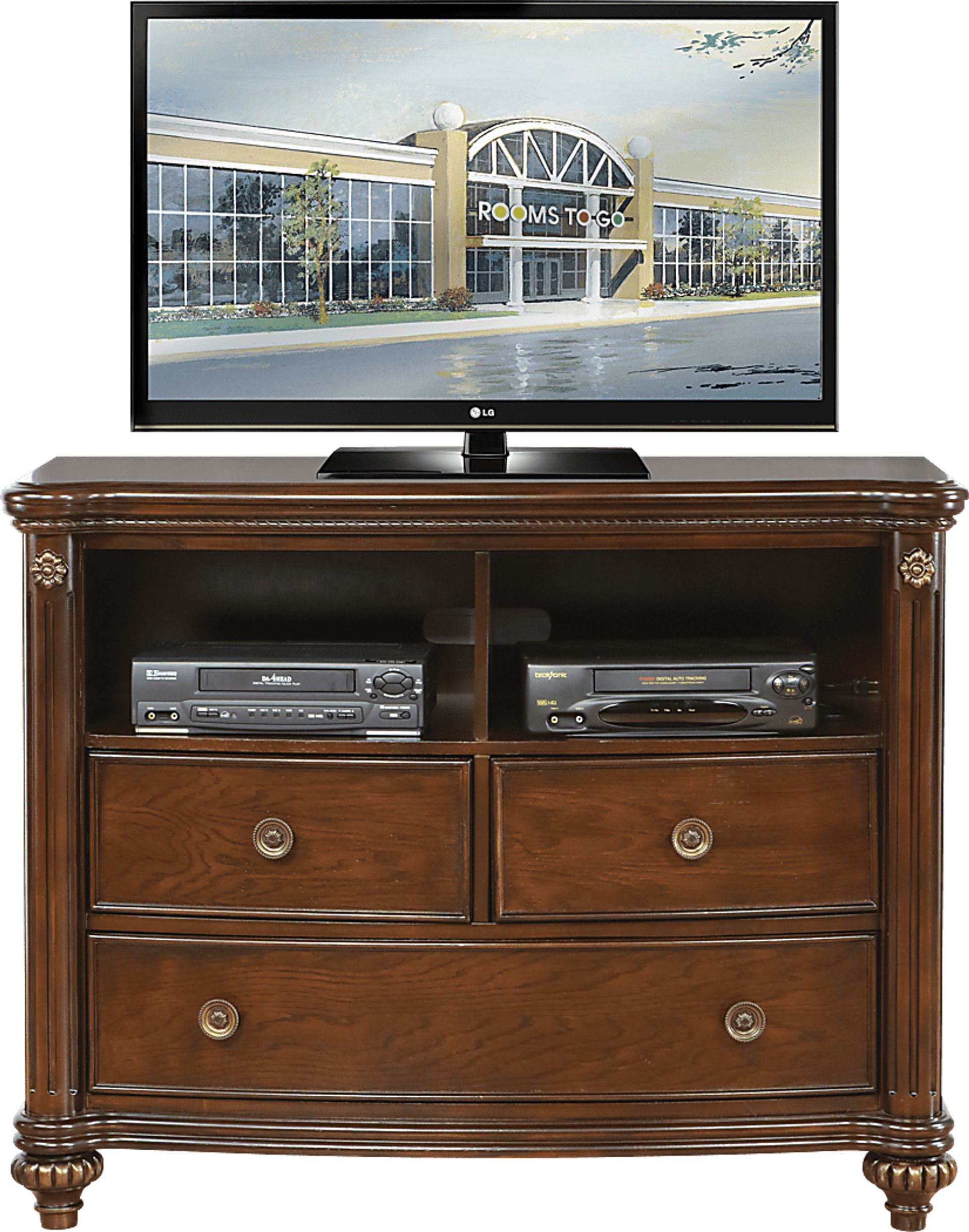 Laurel View Cherry Media Chest - Image 1