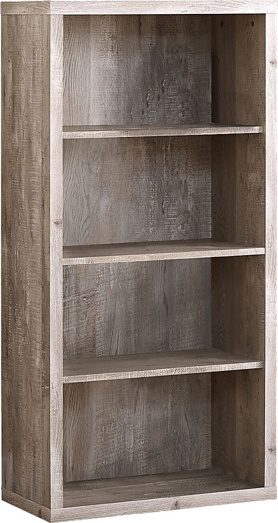 Laureston Taupe Bookcase