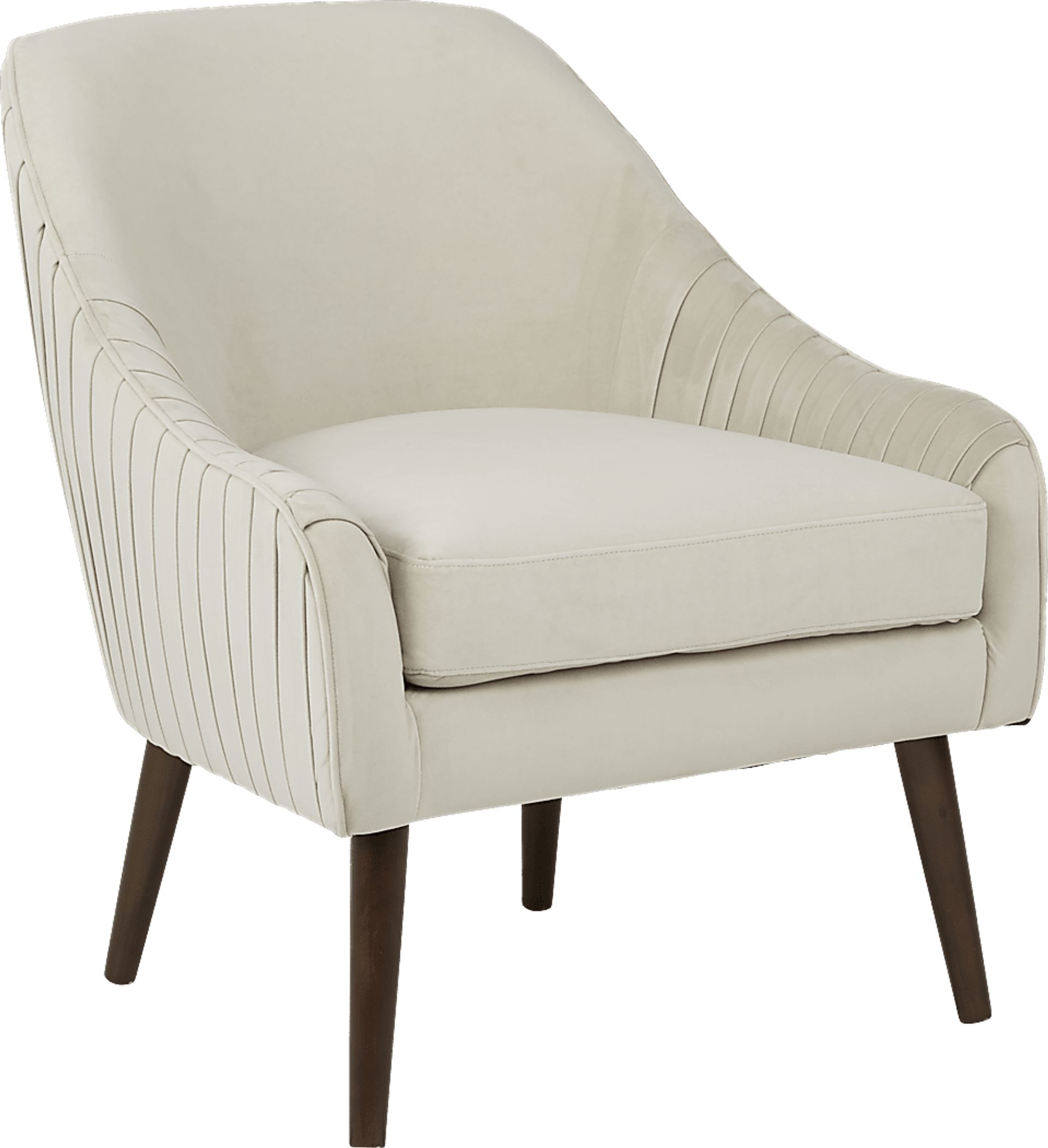 Laurianne Beige Accent Chair - Image 1
