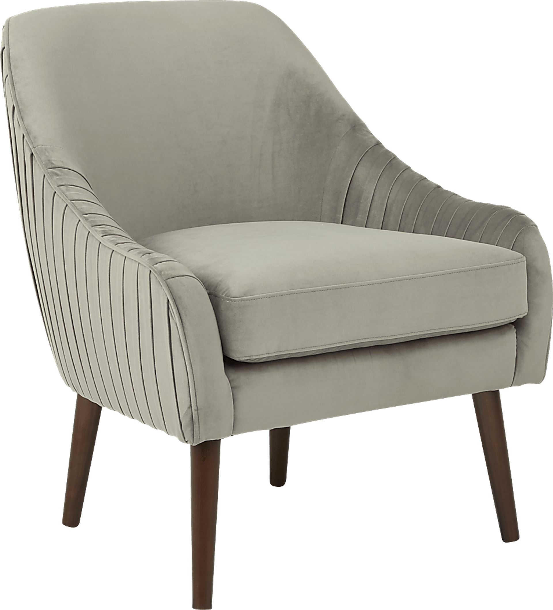 Laurianne Gray Accent Chair - Image 1