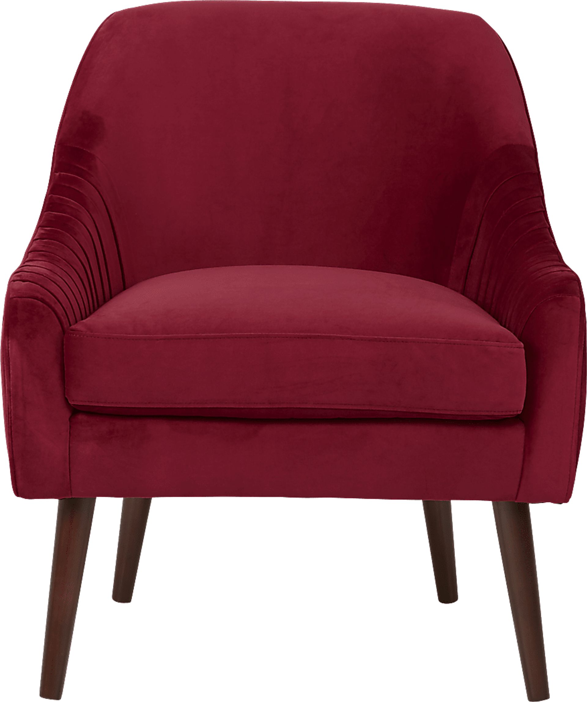 Laurianne Red Accent Chair - Image 2