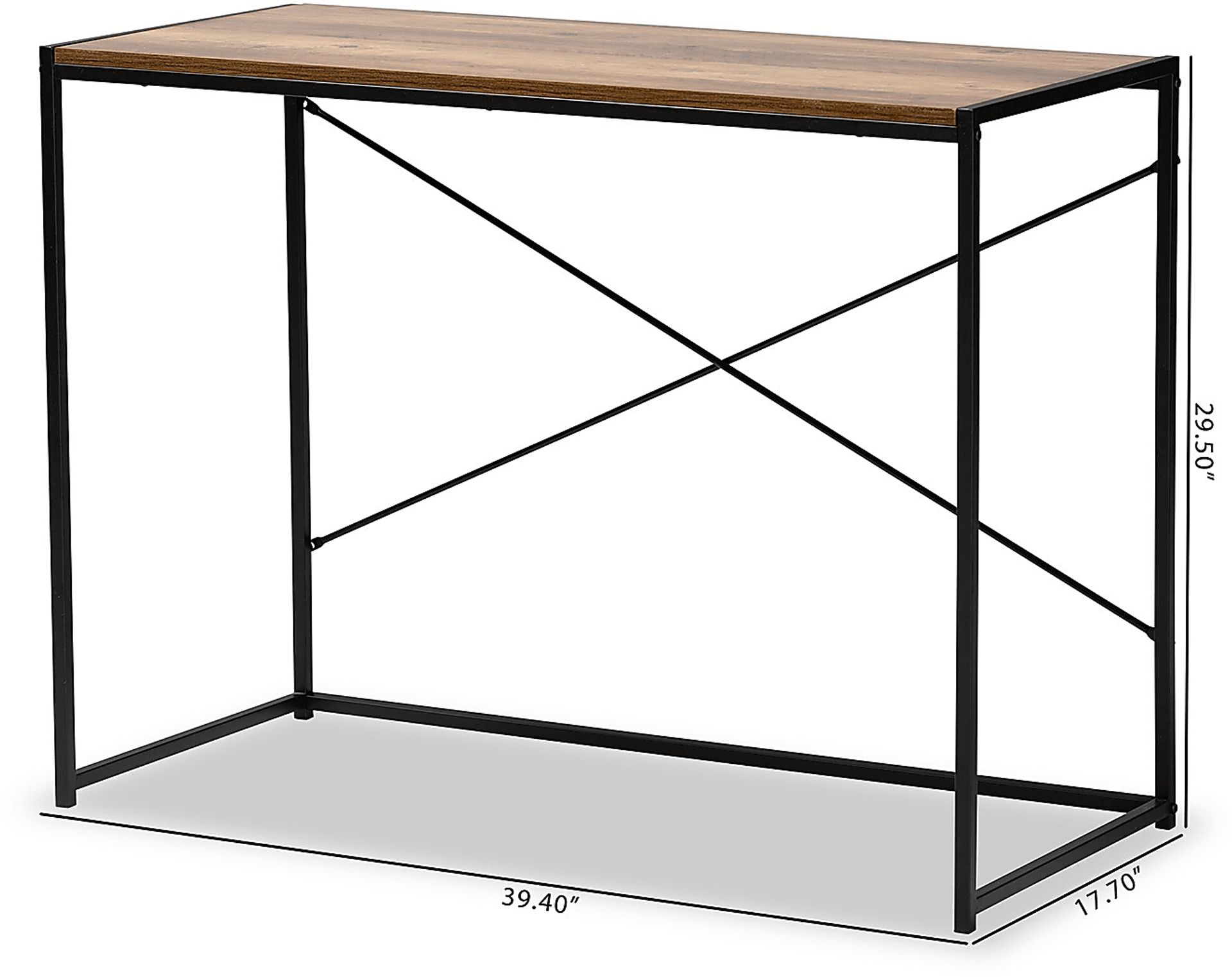 Laurick Brown Desk - Image 9