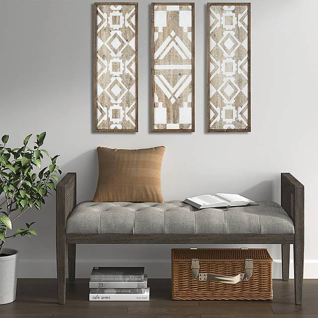 Lauriel Natural Wall Decor, Set of 3 - Thumbnail - Image 4
