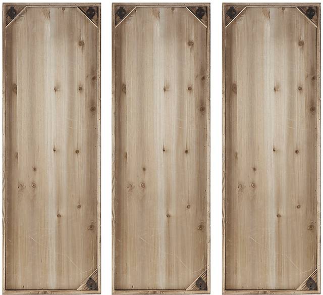 Lauriel Natural Wall Decor, Set of 3 - Thumbnail - Image 5