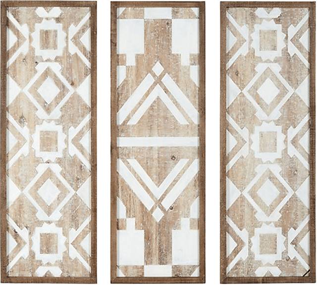 Lauriel Natural Wall Decor, Set of 3 - Thumbnail - Image 1