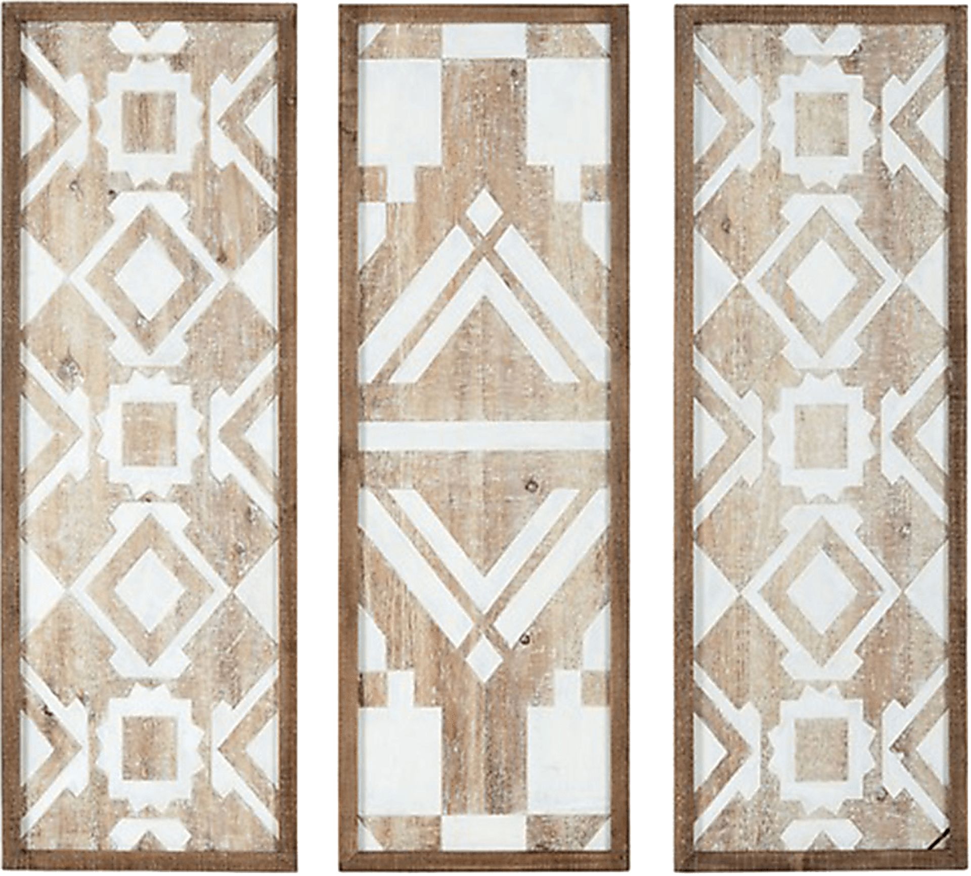 Lauriel Natural Wall Decor, Set of 3 - Image 1
