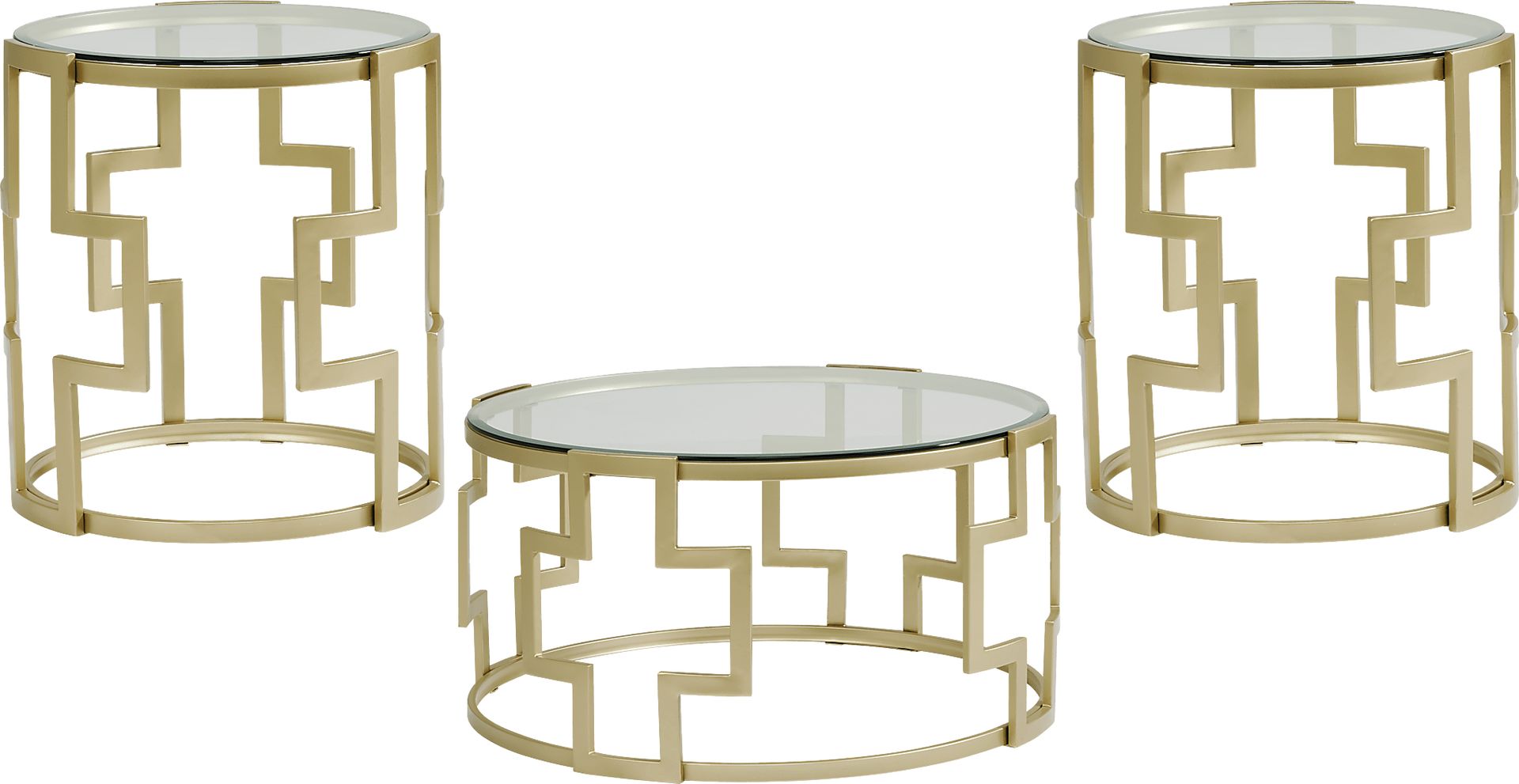 Reyna Point Ivory 5 Pc Living Room - Image 9