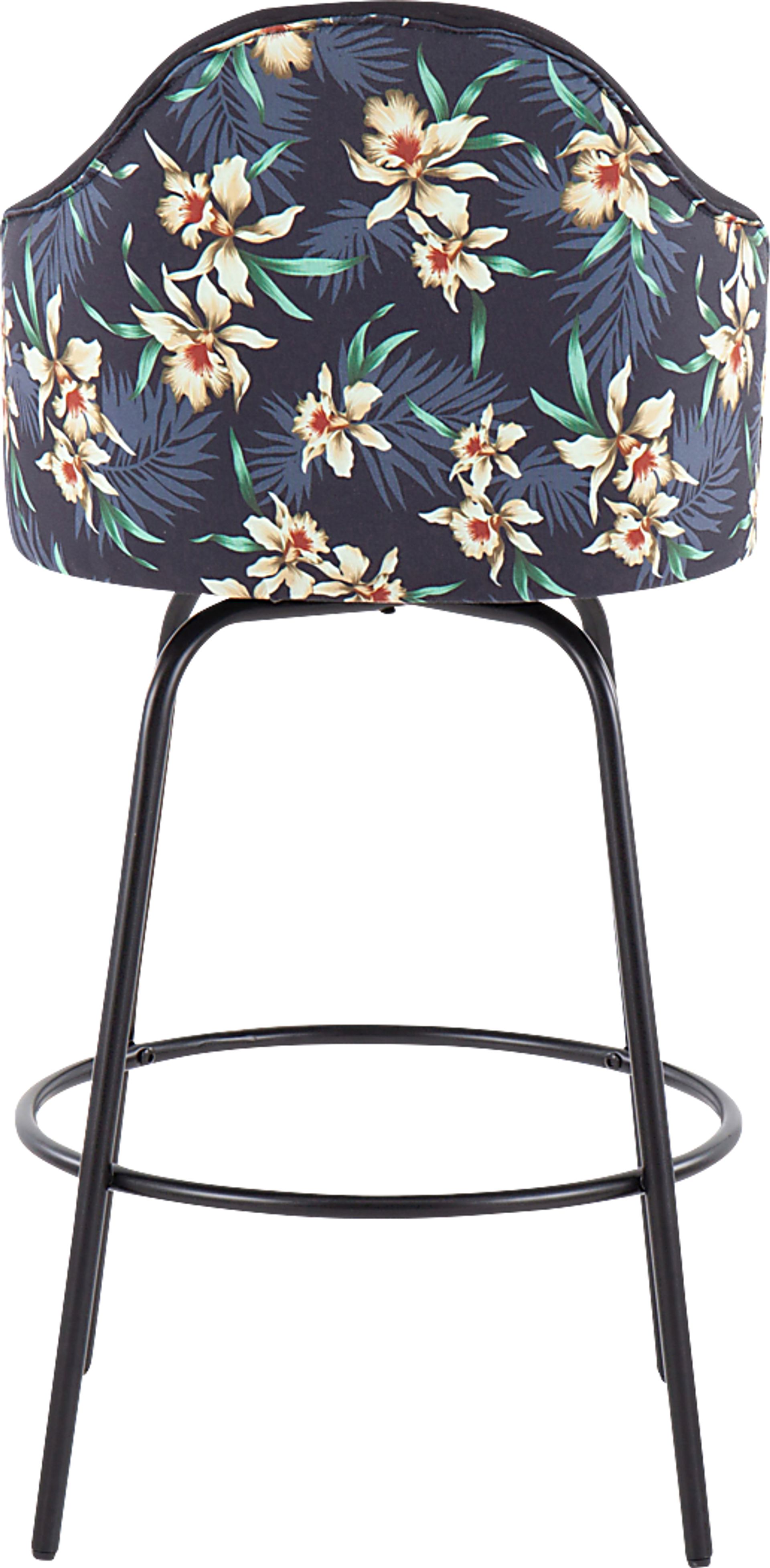 Laurina Black Counter Height Stool, Set of 2 - Image 5