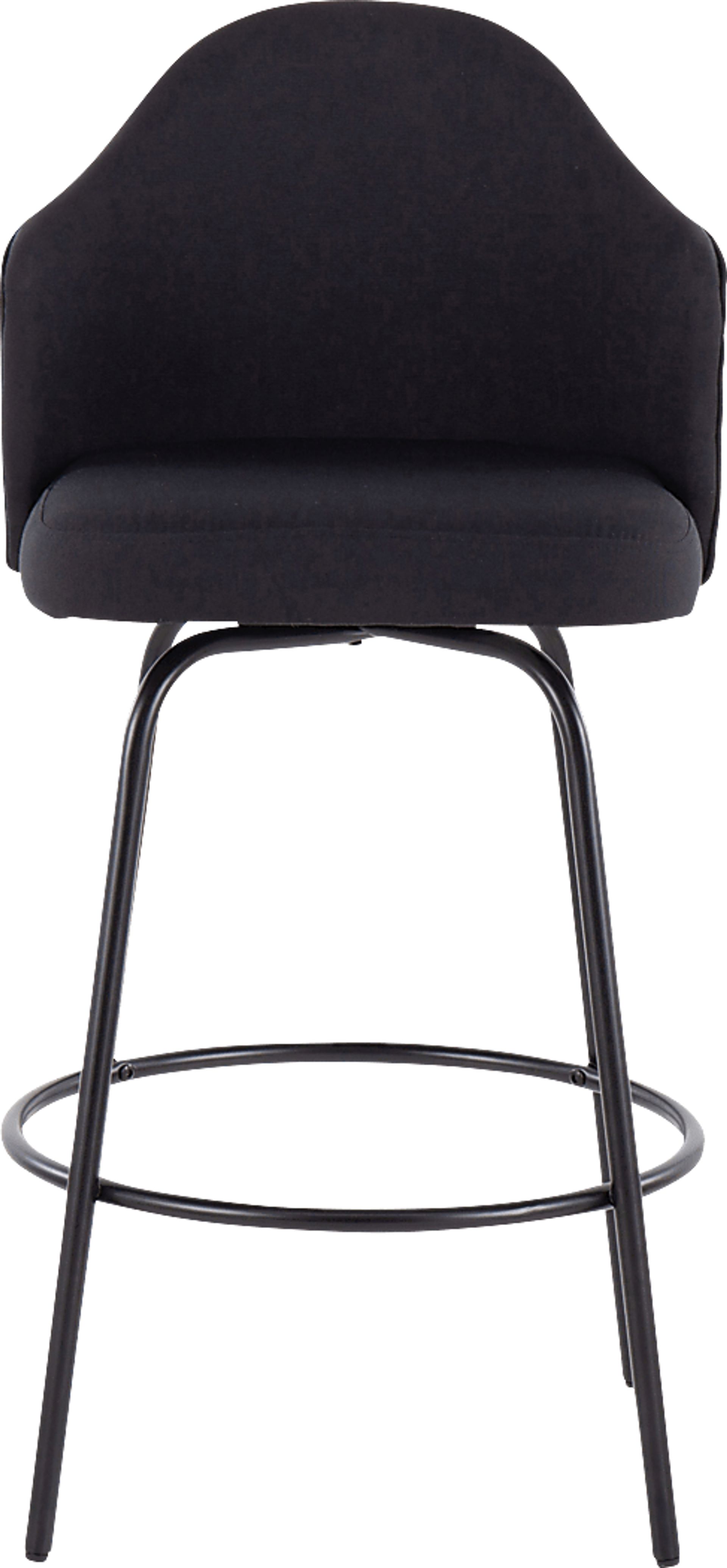 Laurina Black Counter Height Stool, Set of 2 - Image 6