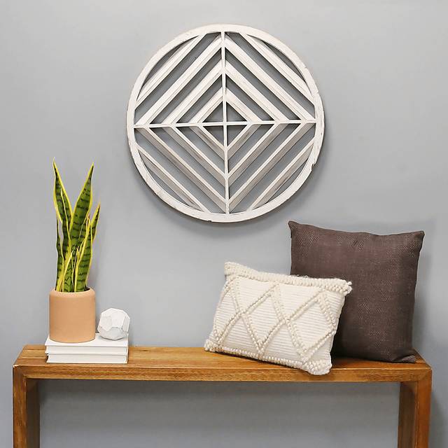 Lauryl White Wall Decor - Thumbnail - Image 2