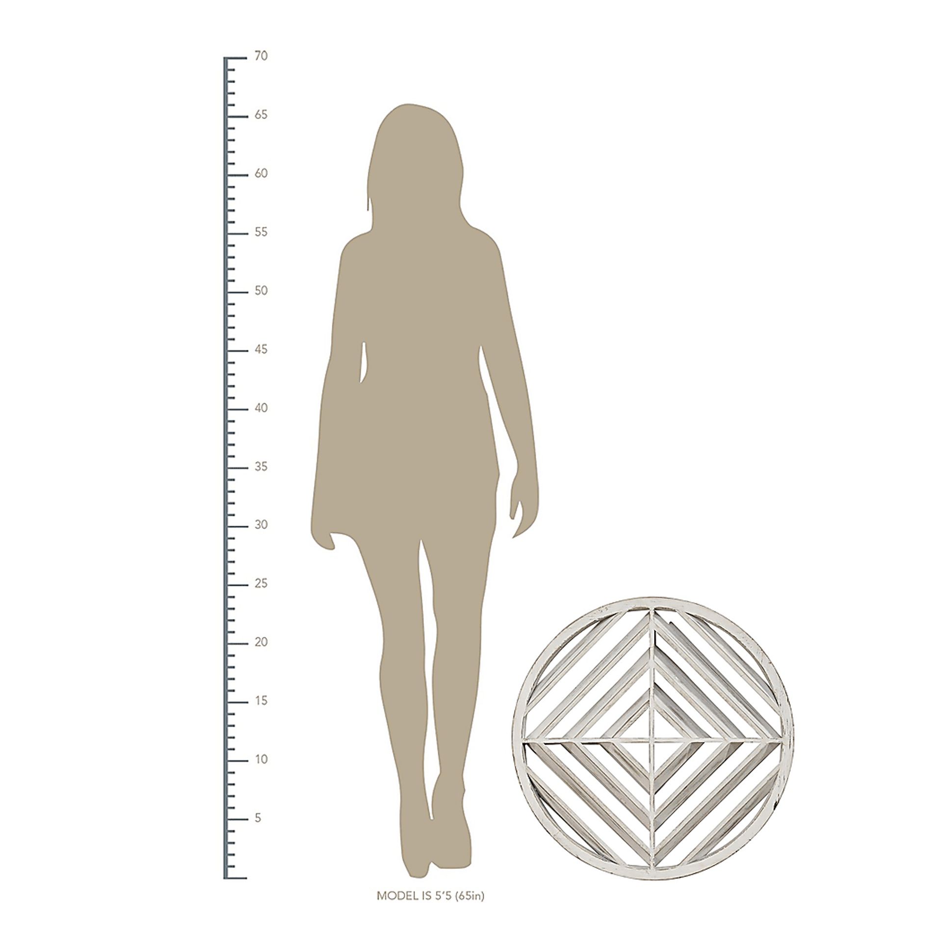 Lauryl White Wall Decor - Image 6