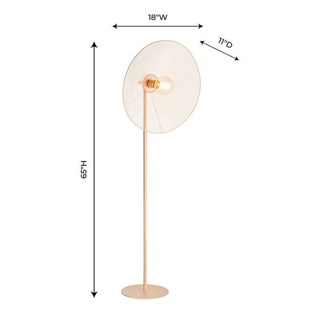 Lauser Blush Floor Lamp - Thumbnail - Image 6