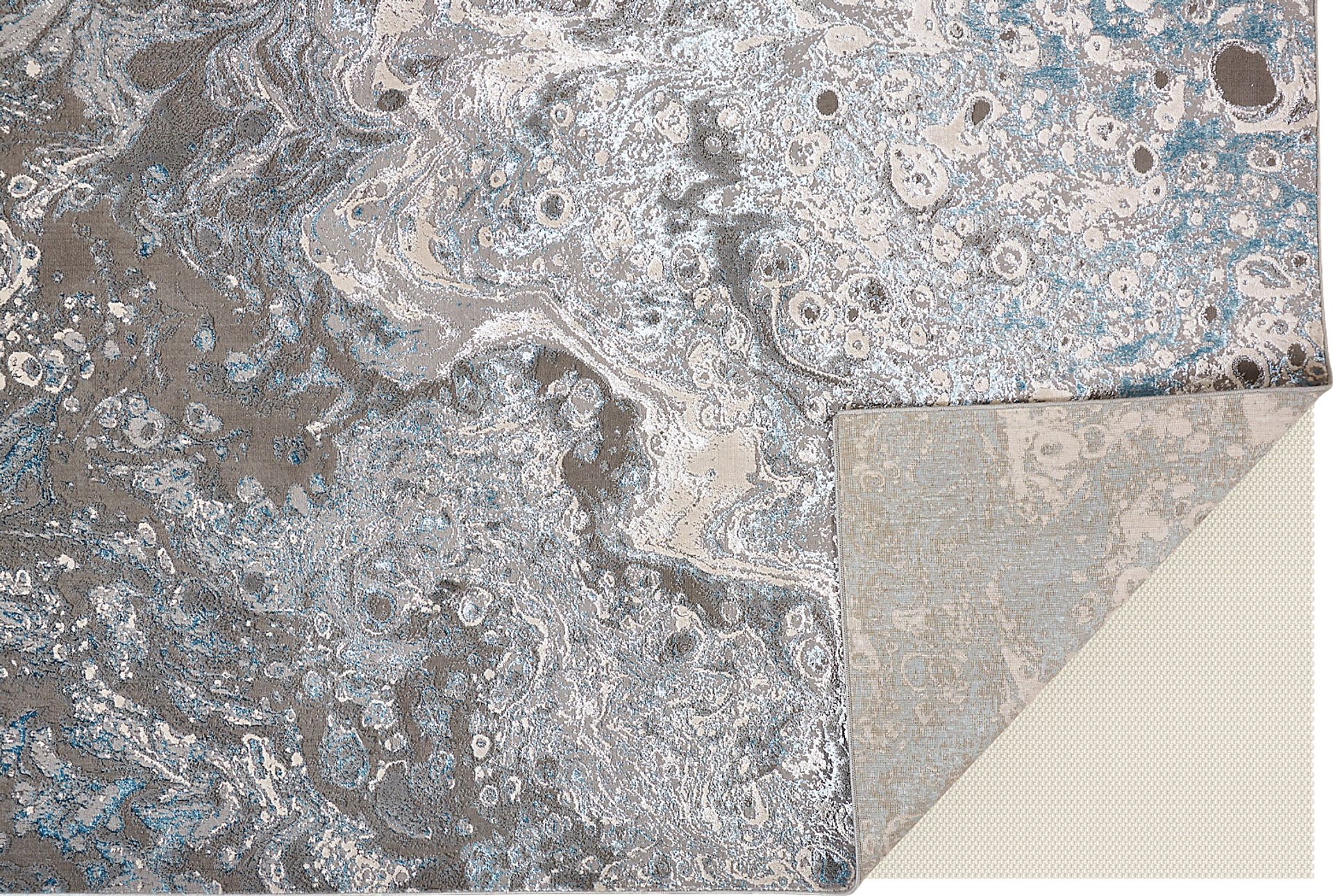 Lavalpool Gray 6'7 x 9'6 Rug - Image 3