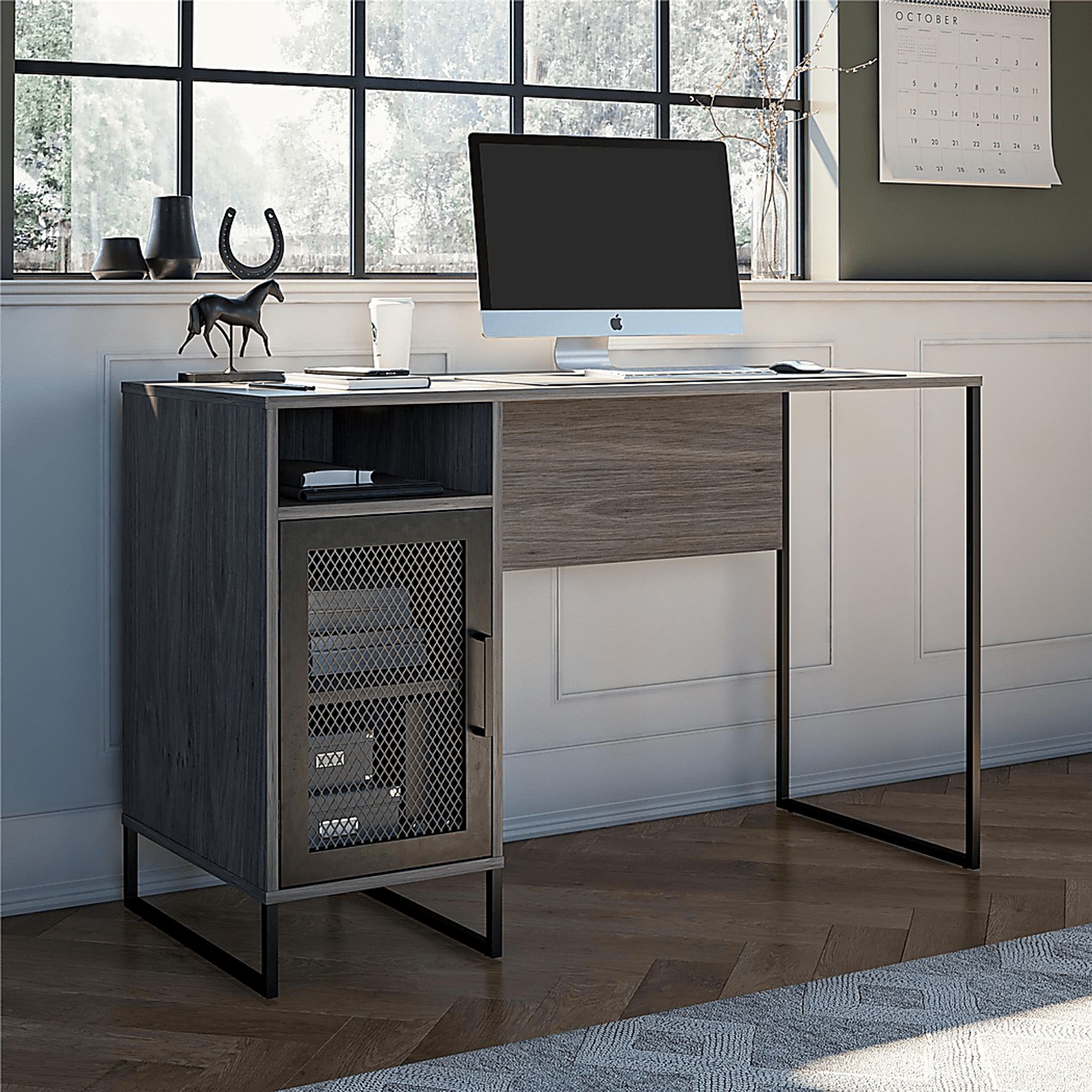 Lavela Gray Desk - Image 3