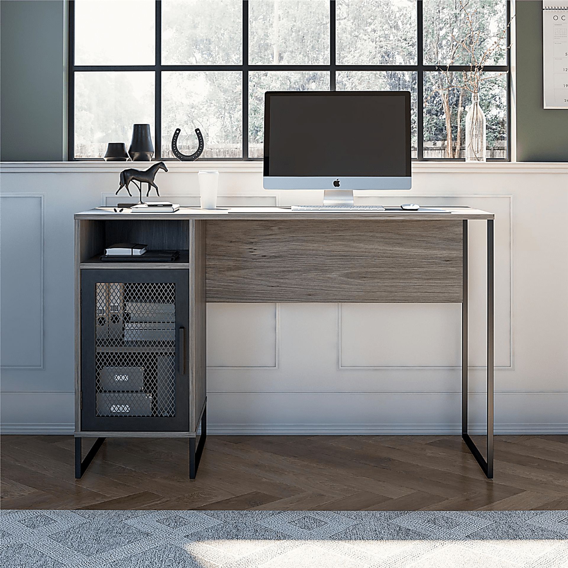 Lavela Gray Desk - Image 4