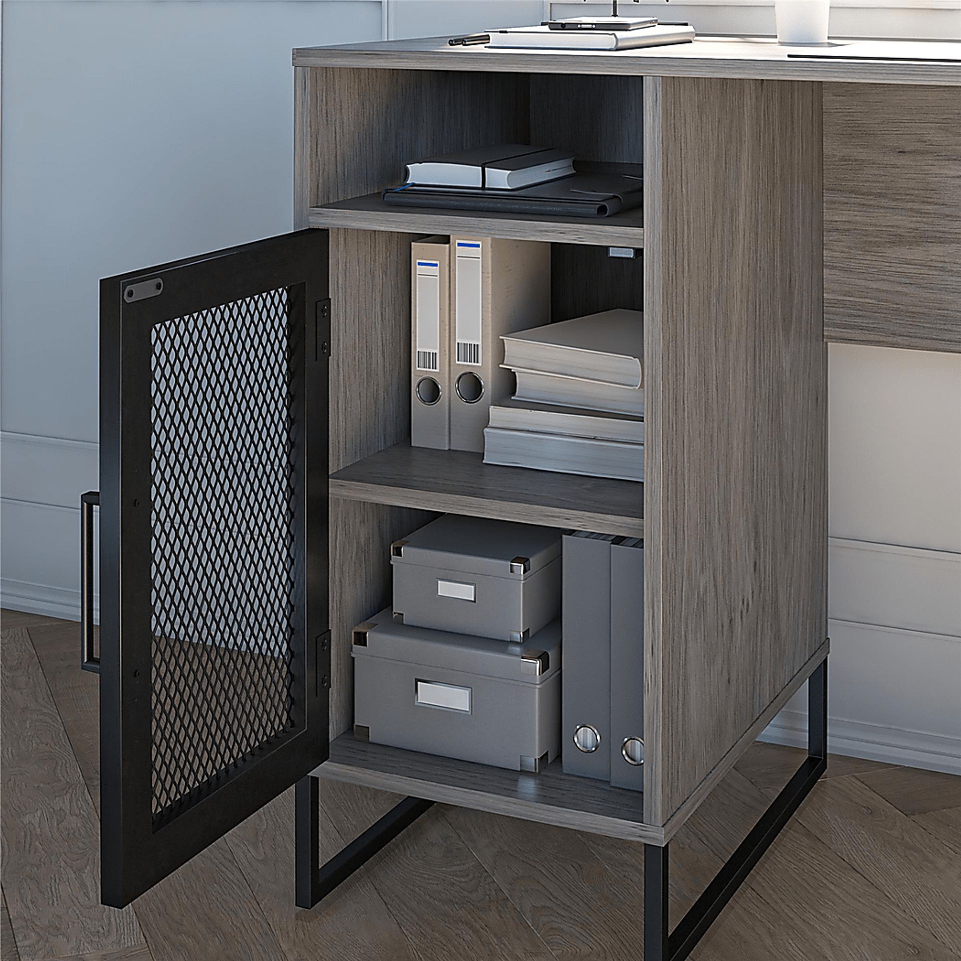 Lavela Gray Desk - Image 5