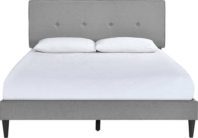 Laventina Gray Queen Bed - Thumbnail - Image 2