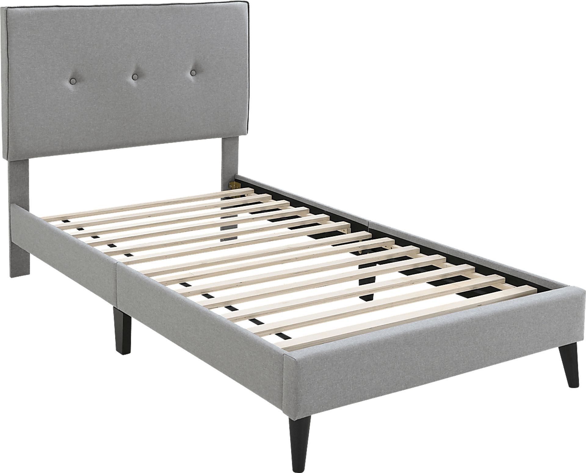 Laventina Gray Twin Bed - Image 4