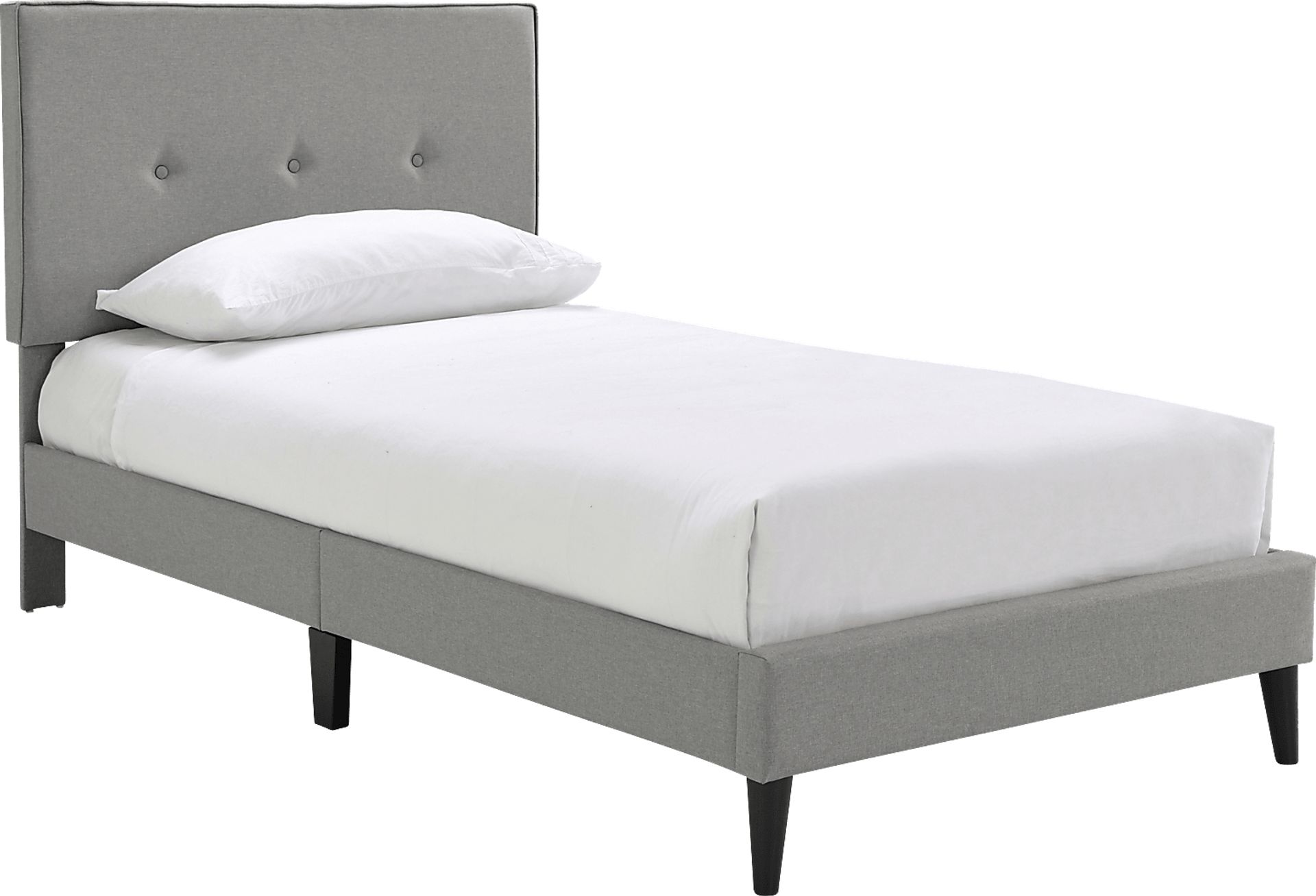 Laventina Gray Twin Bed - Image 1