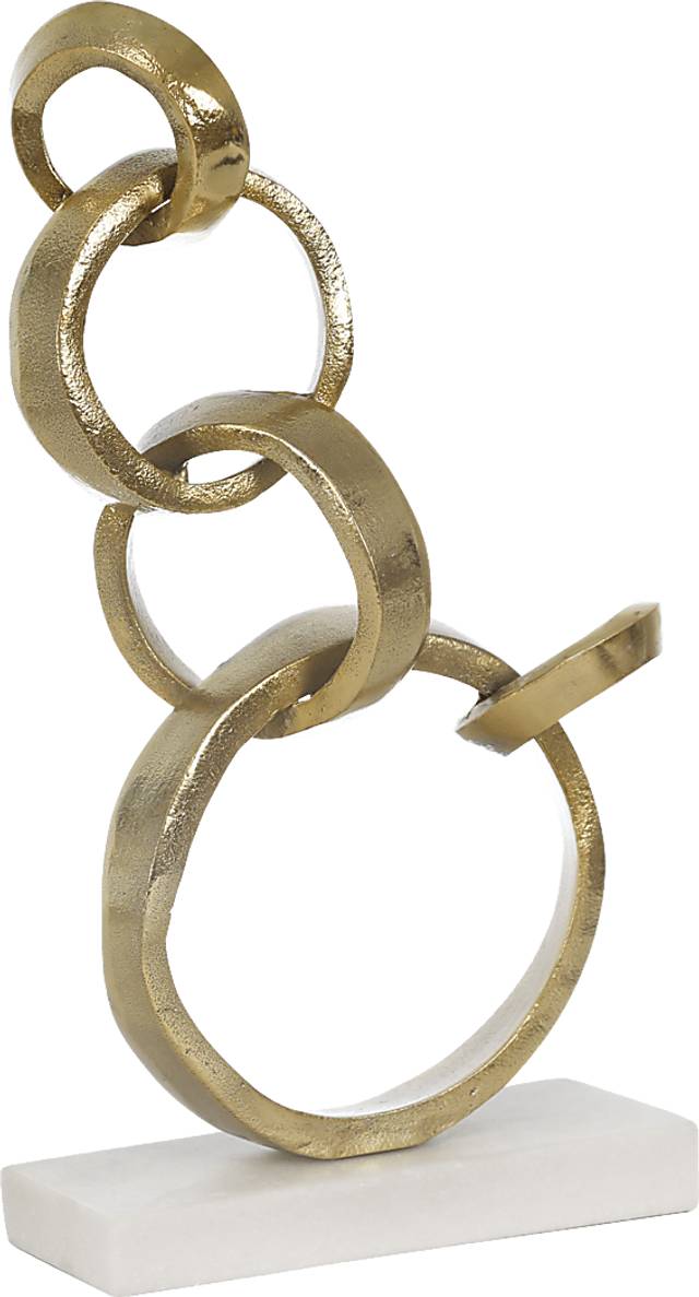 Laverrta Gold Sculpture - Thumbnail - Image 1
