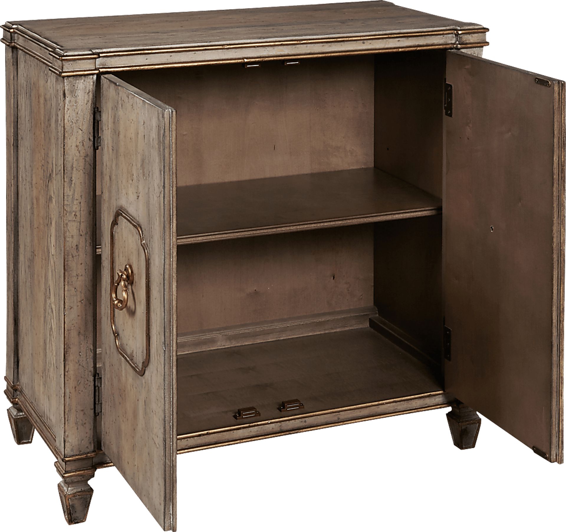 Laverton Brown Accent Cabinet - Image 2