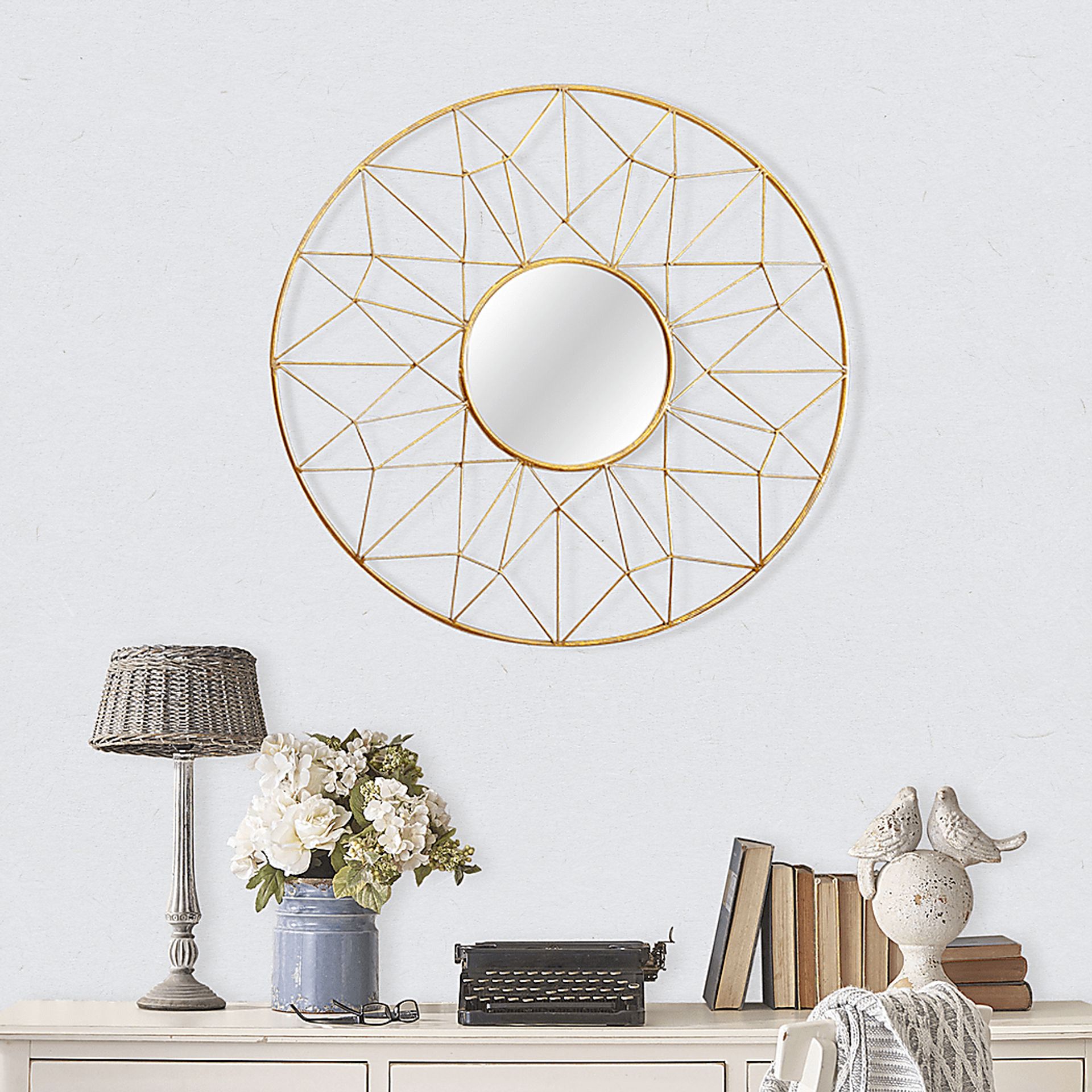 Lavery Gold Mirror - Image 3