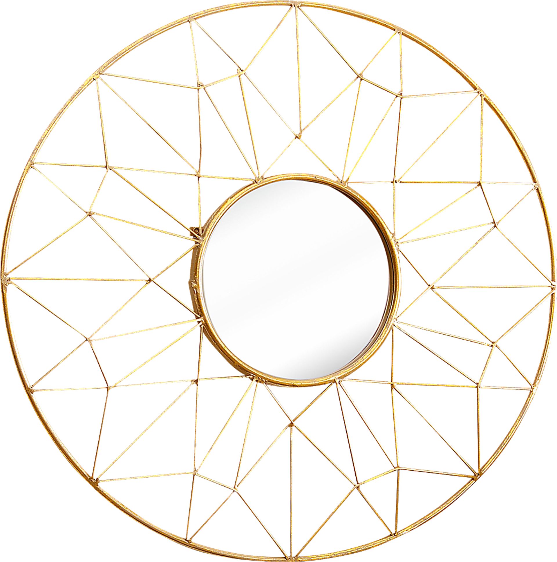 Lavery Gold Mirror - Image 1