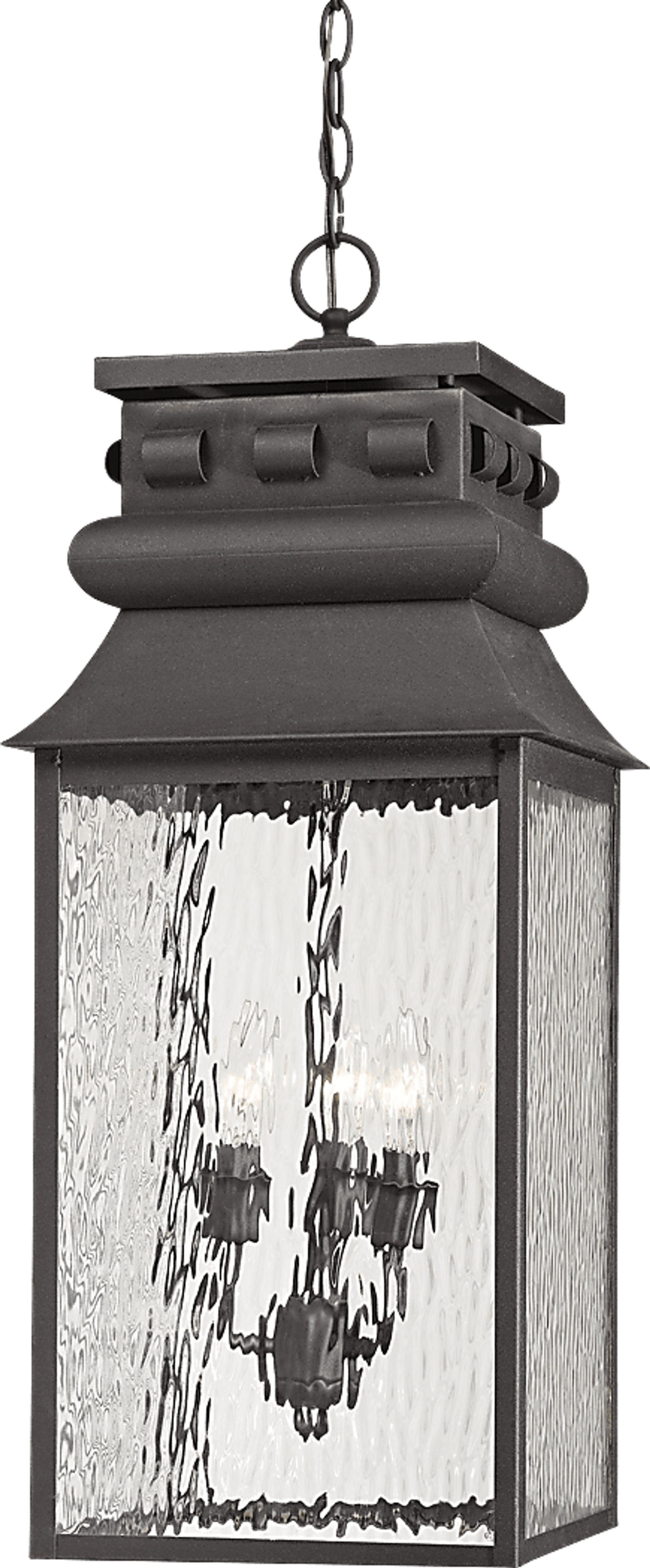 Lavington Gray Outdoor Chandelier - Image 1