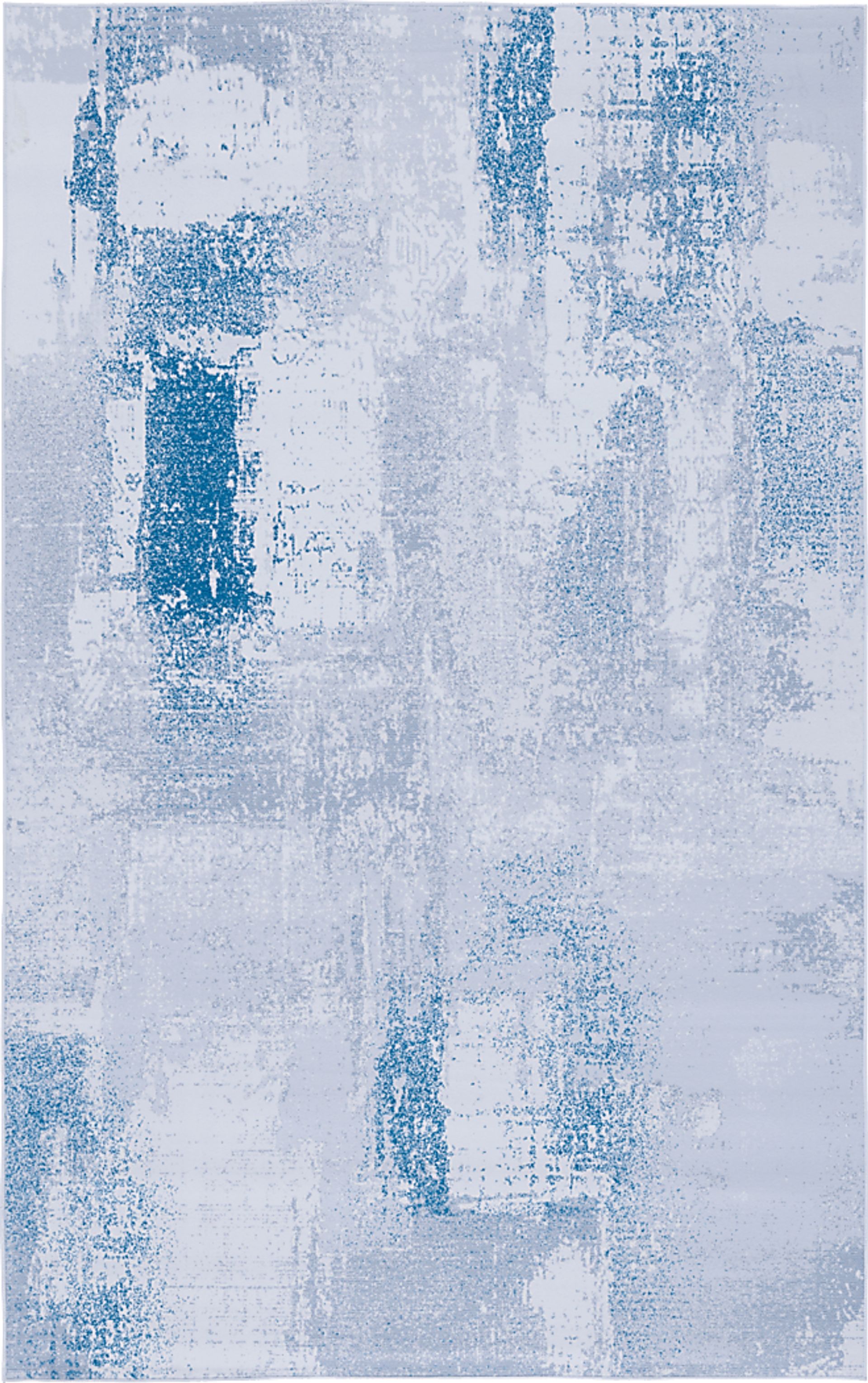 Lavol Gray/Blue 5' x 8' Rug - Image 1