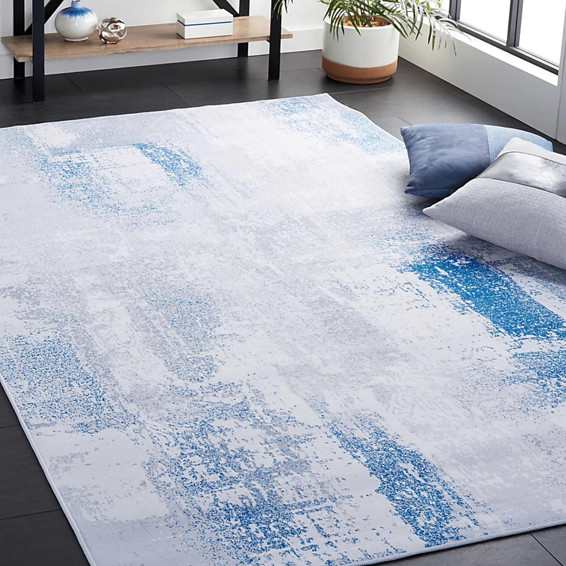 Lavol Gray/Blue 6' x 9' Rug - Image 2