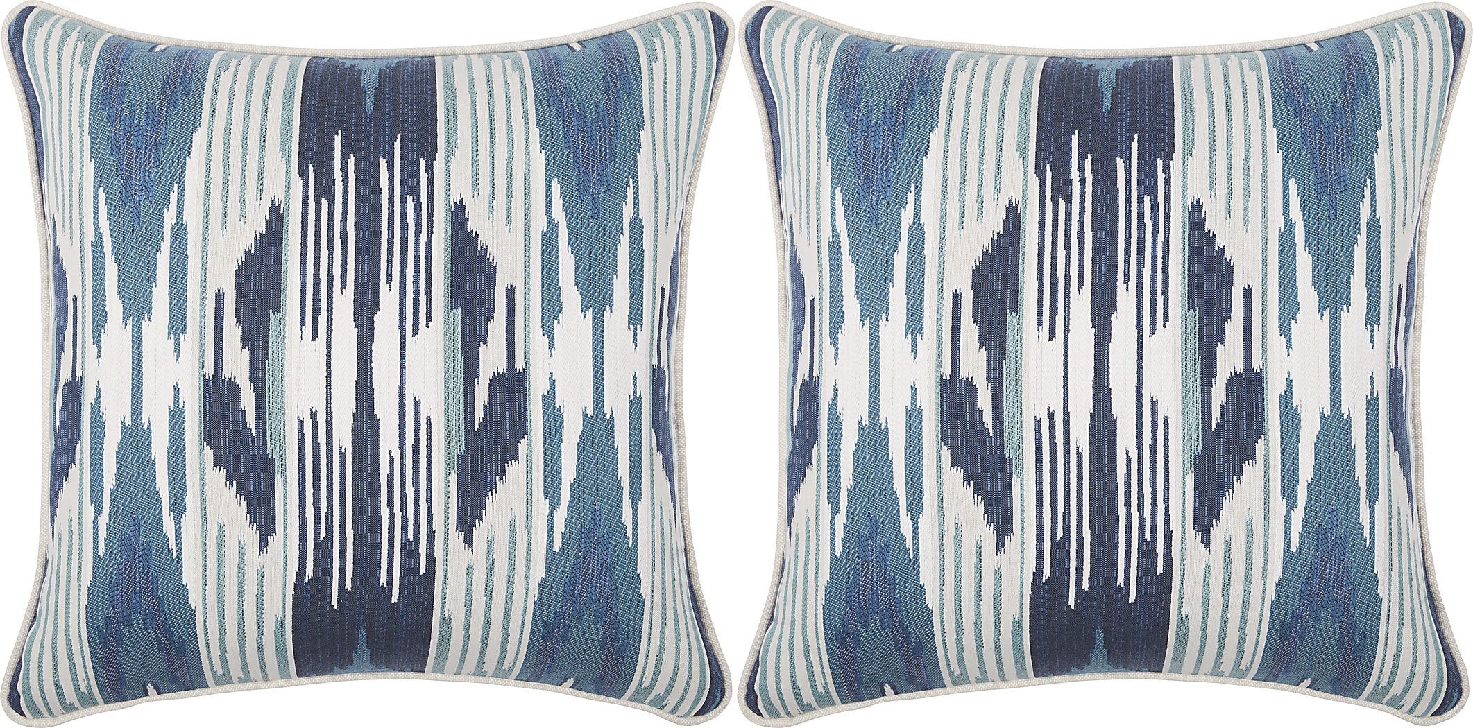Lavura Indigo Indoor/Outdoor Accent Pillow, Set of Two