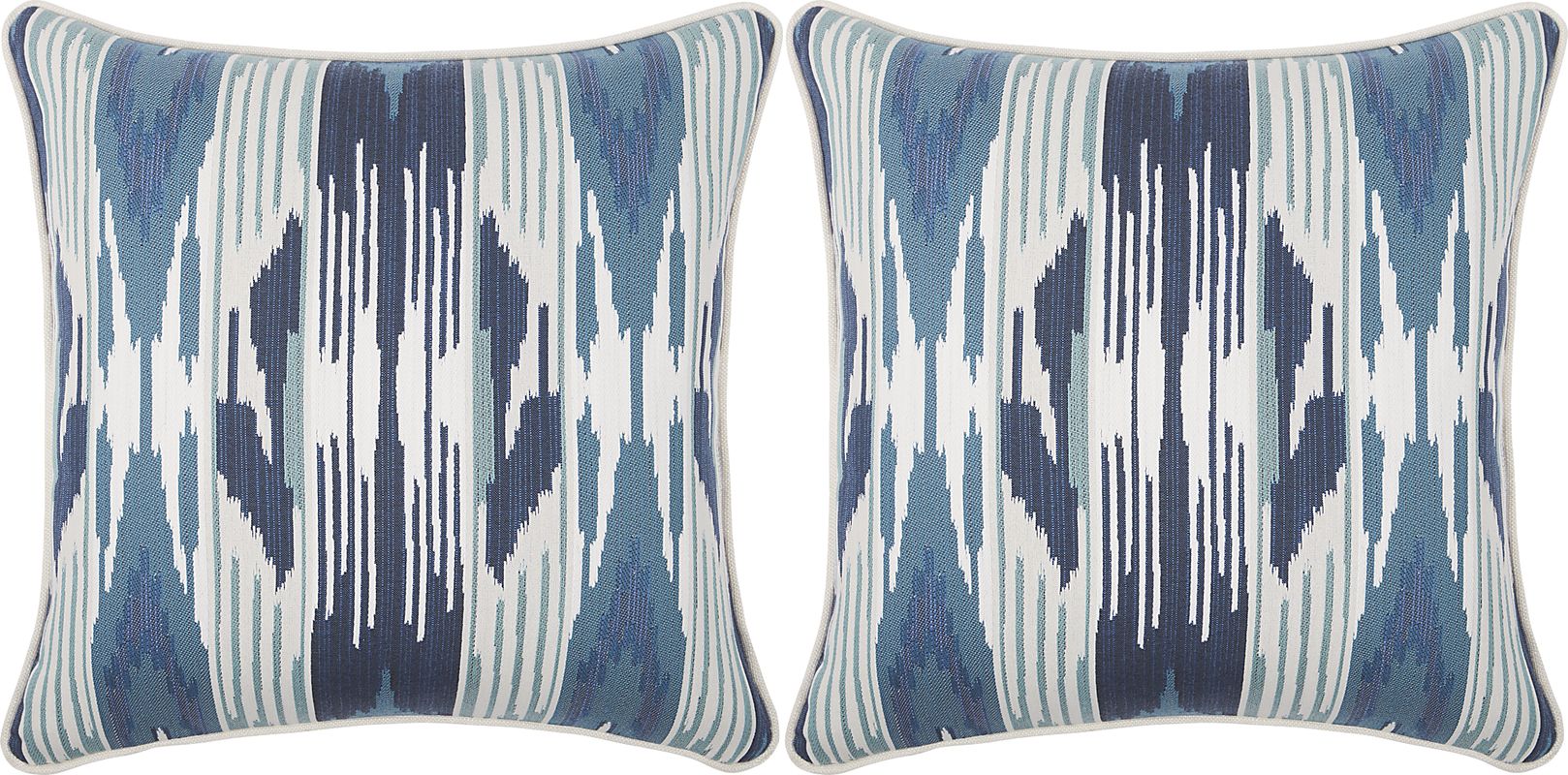 Lavura Indigo Indoor/Outdoor Accent Pillow, Set of Two