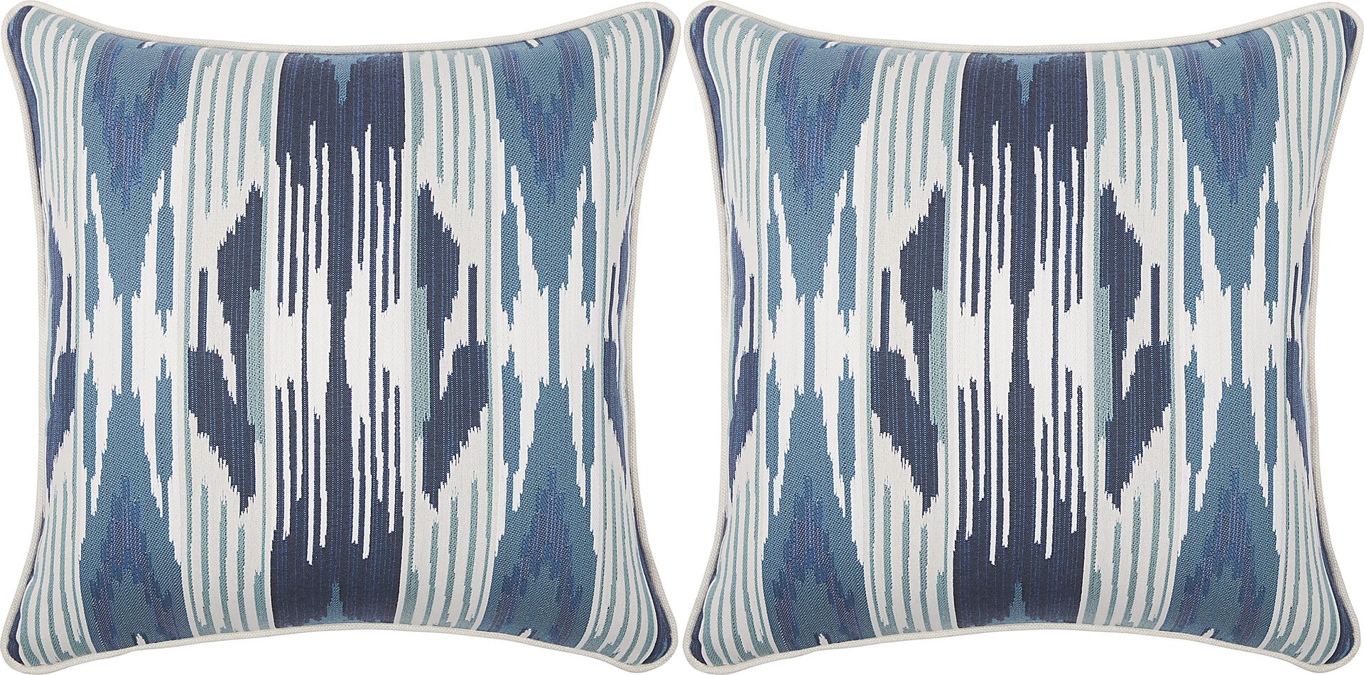 Indigo blue accent pillows sale
