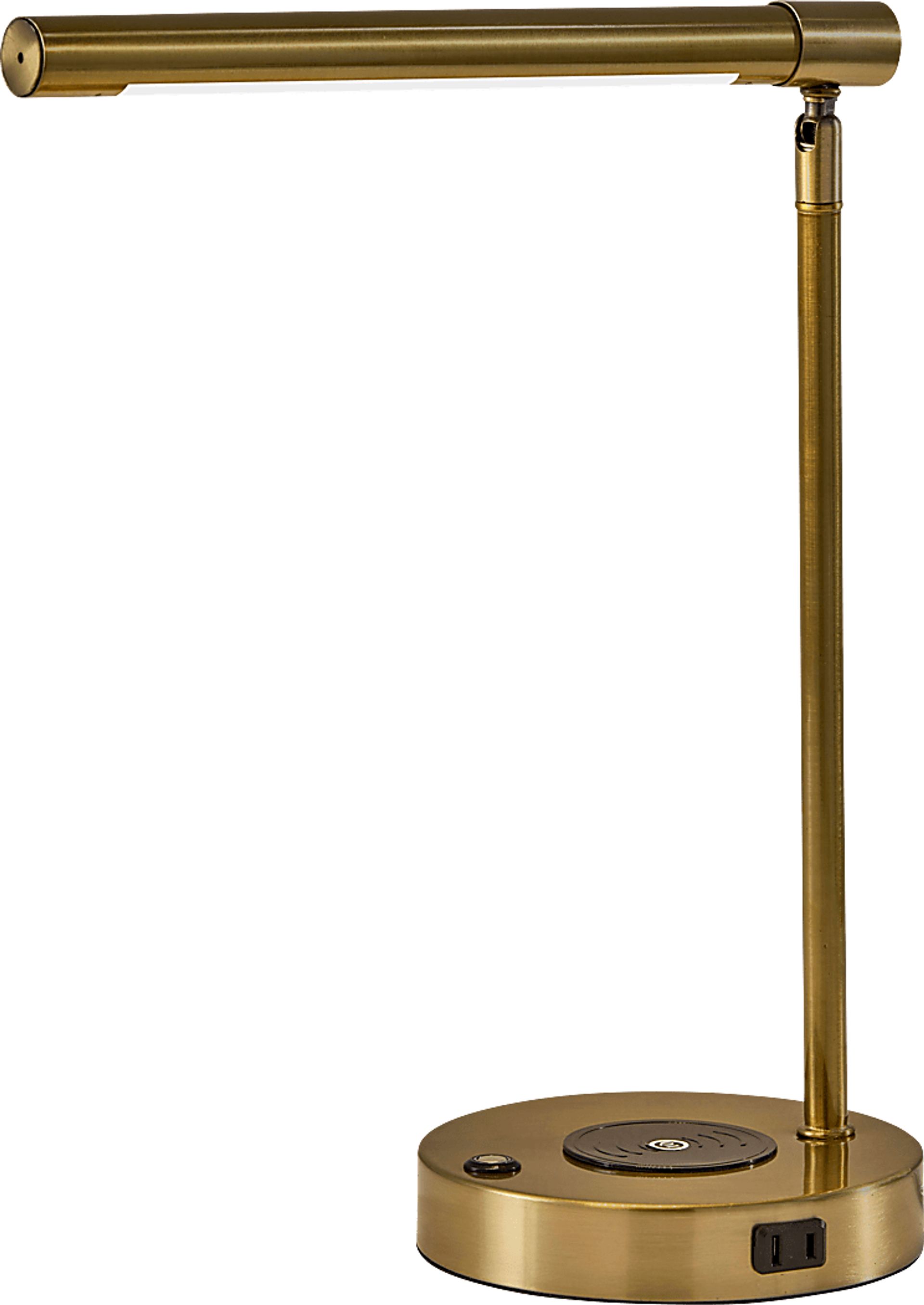 Lawley Land Brass Lamp - Image 1