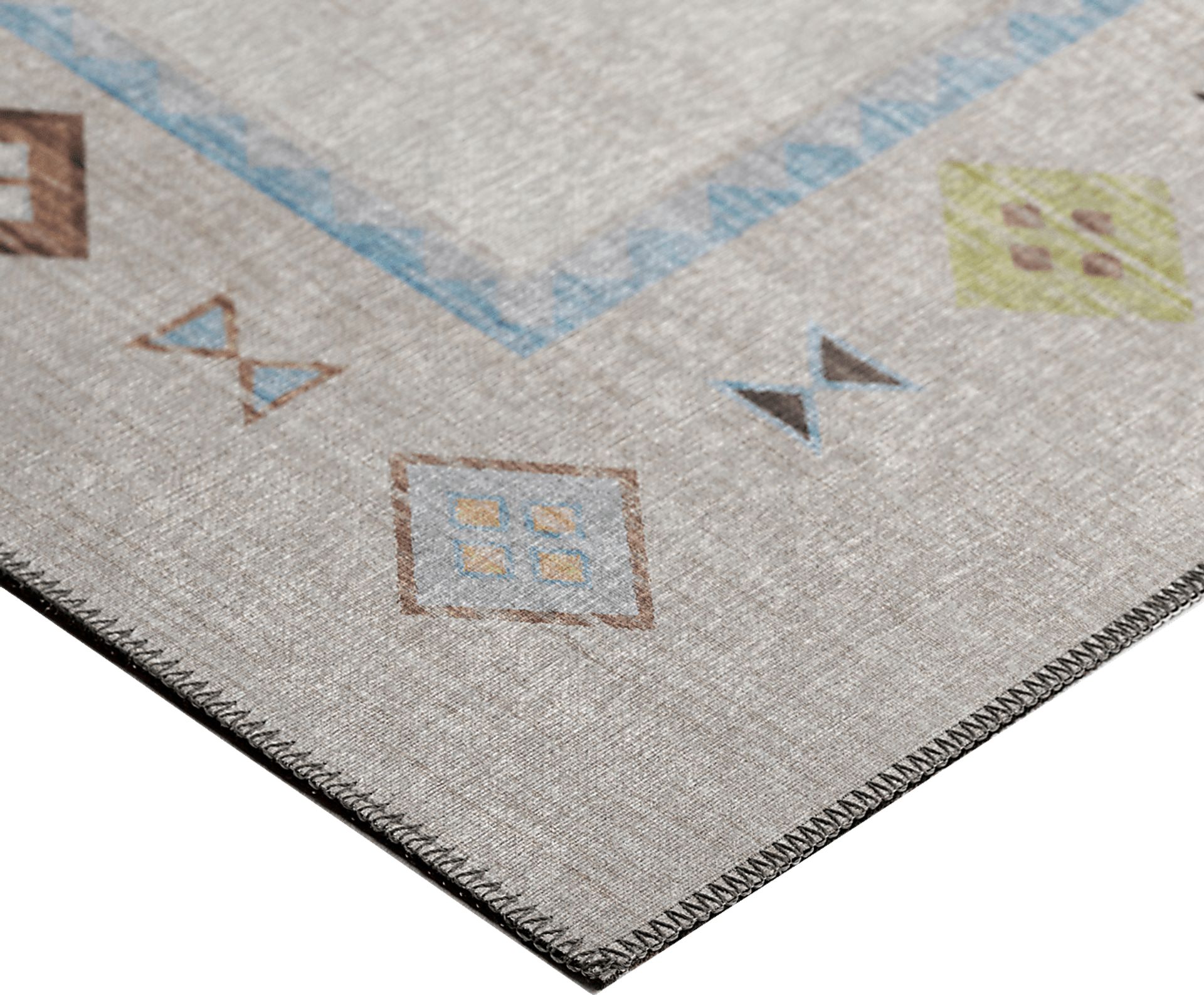 Lawnbrook Beige/Multi 3' x 5' Rug - Image 2