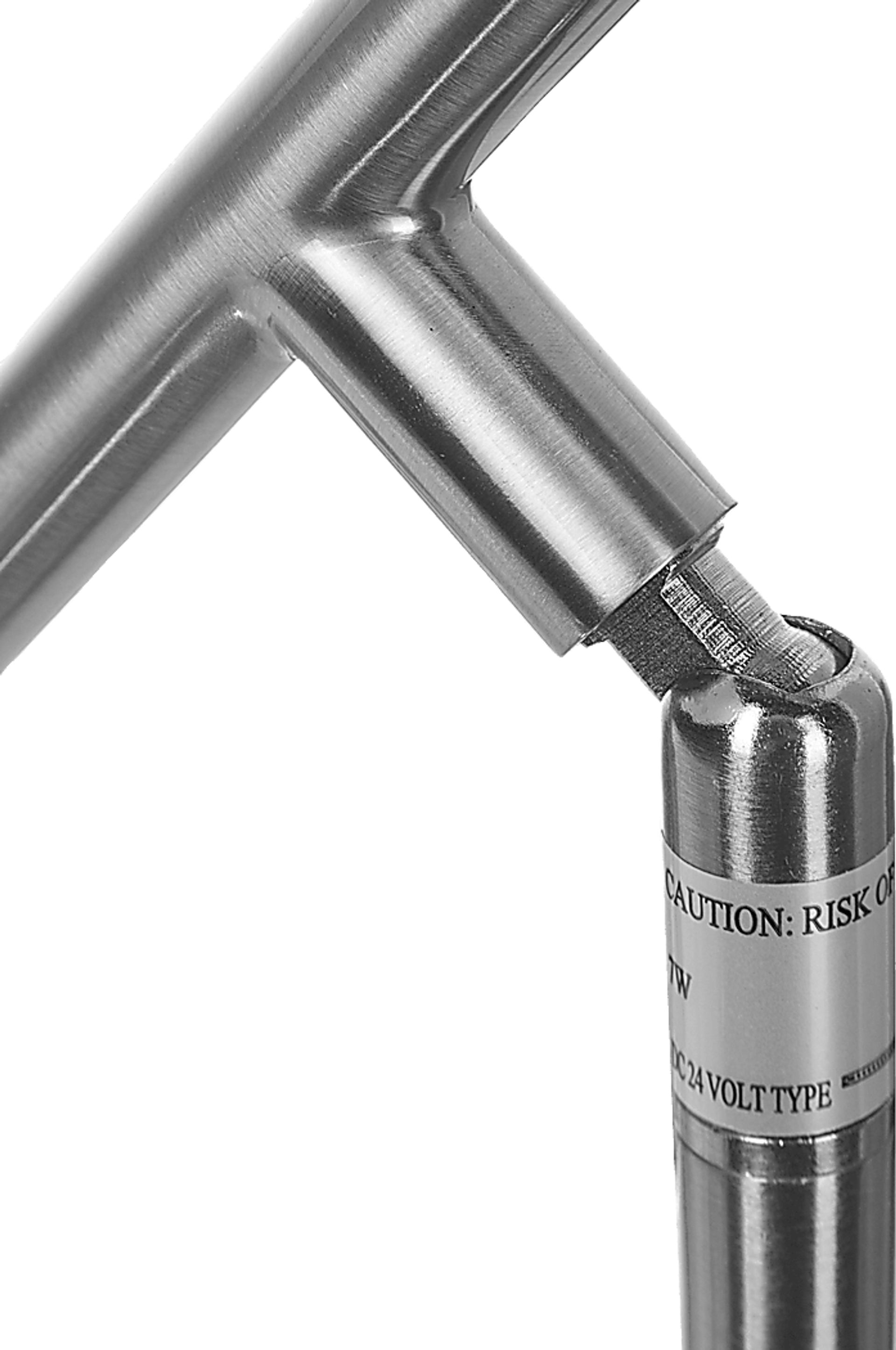 Lawnton Loop Silver Floor Lamp - Image 3
