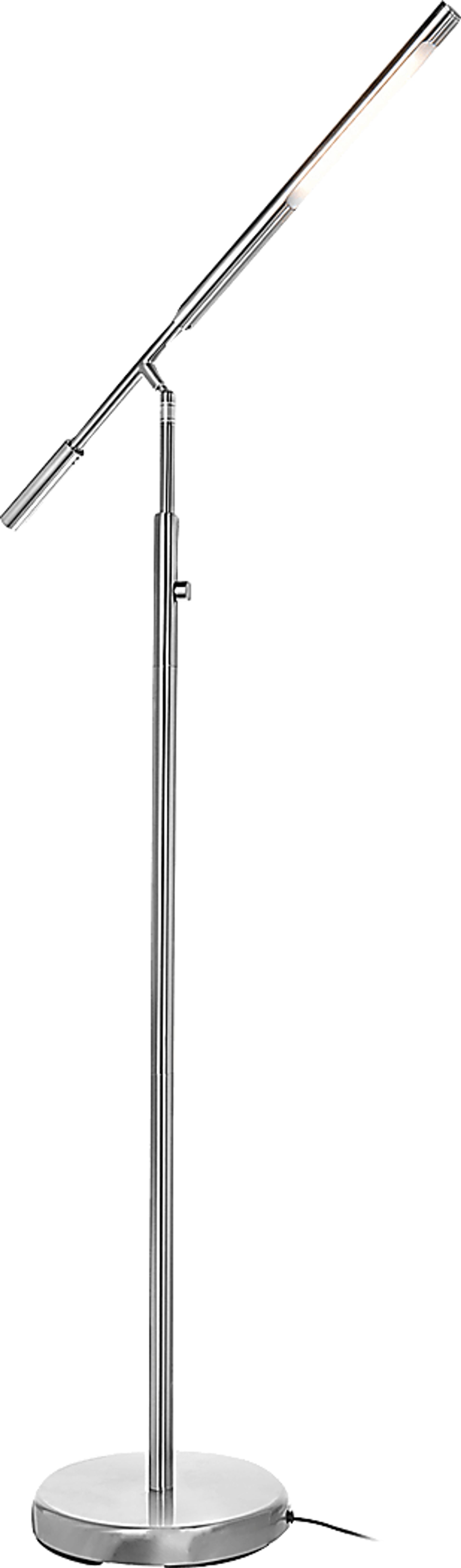 Lawnton Loop Silver Floor Lamp - Image 1