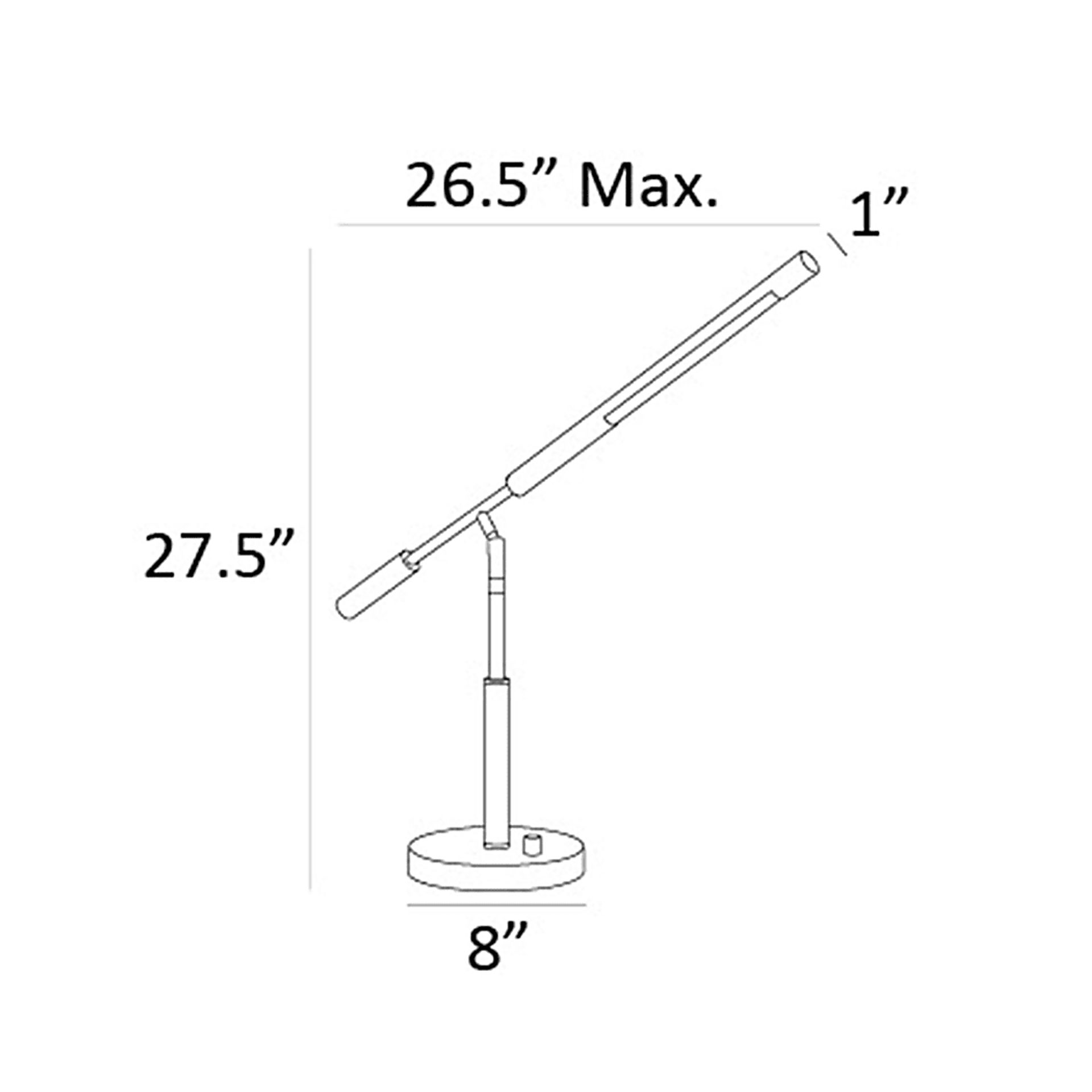 Lawnton Loop Silver Lamp - Image 5